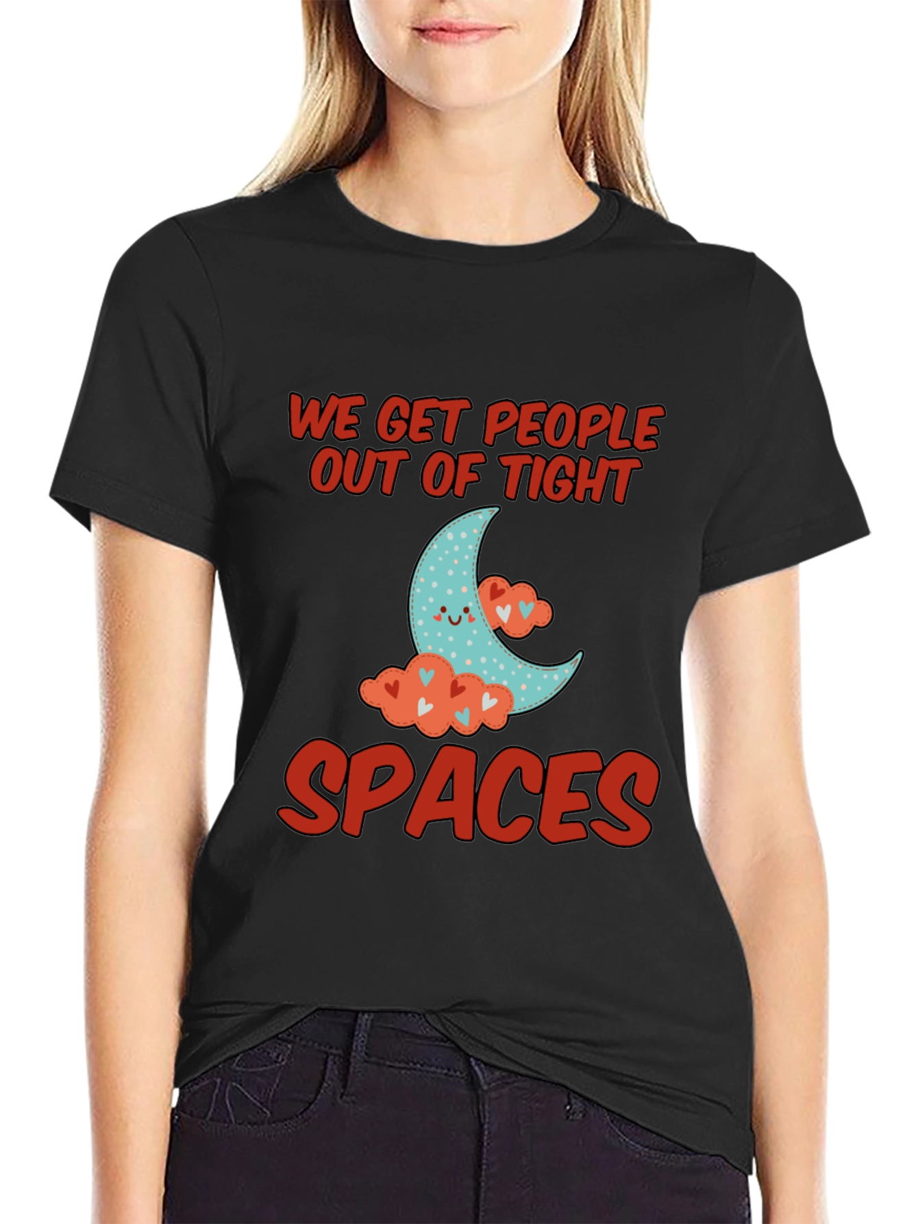 Tight Spaces Graphic Tee - Comfortable Fit
