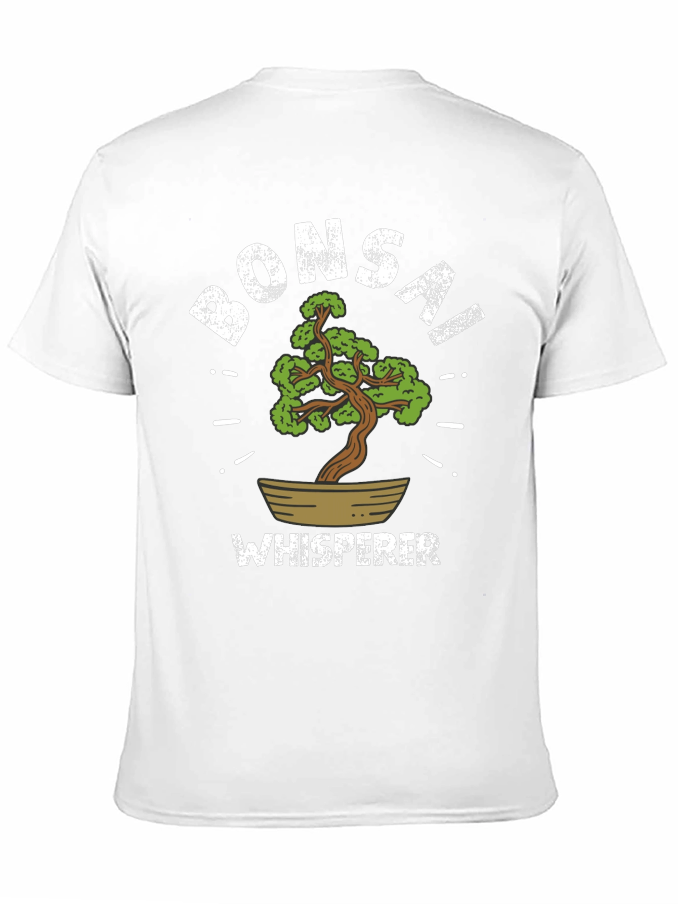 Bonsai Whisperer Graphic Tee - Artistic Tree Design