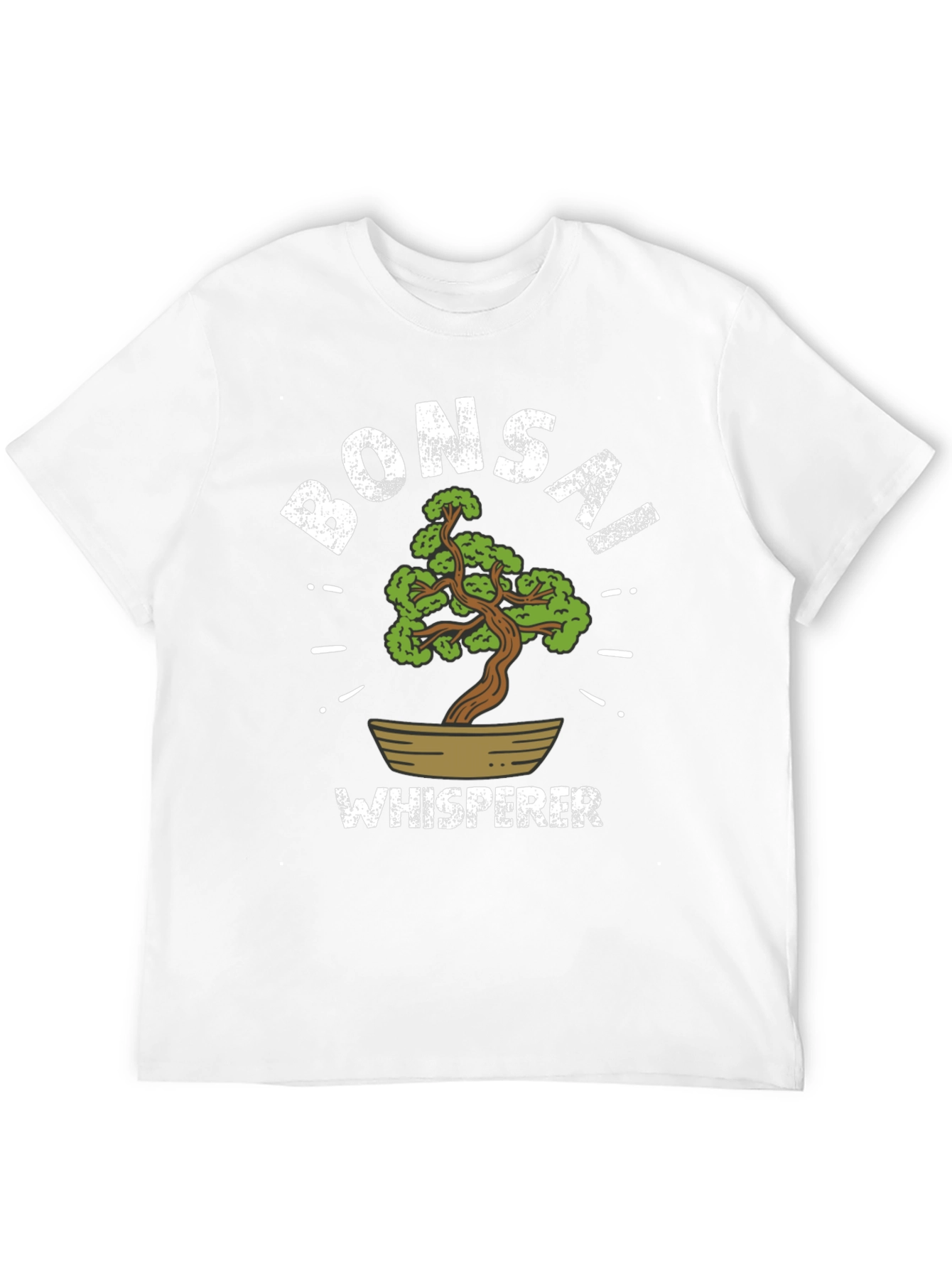 Bonsai Whisperer Graphic Tee - Artistic Tree Design