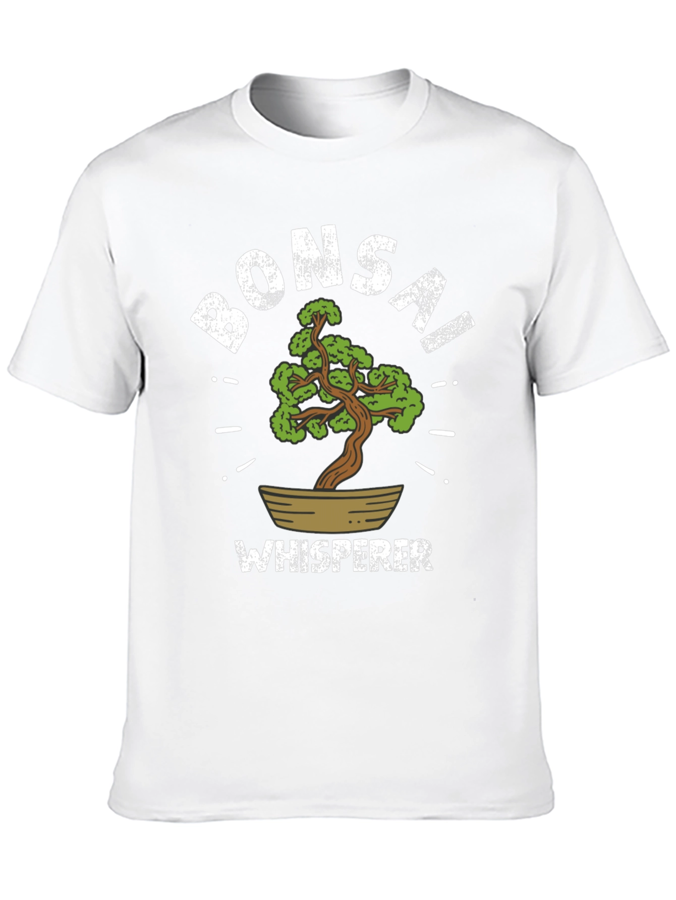Bonsai Whisperer Graphic Tee - Artistic Tree Design