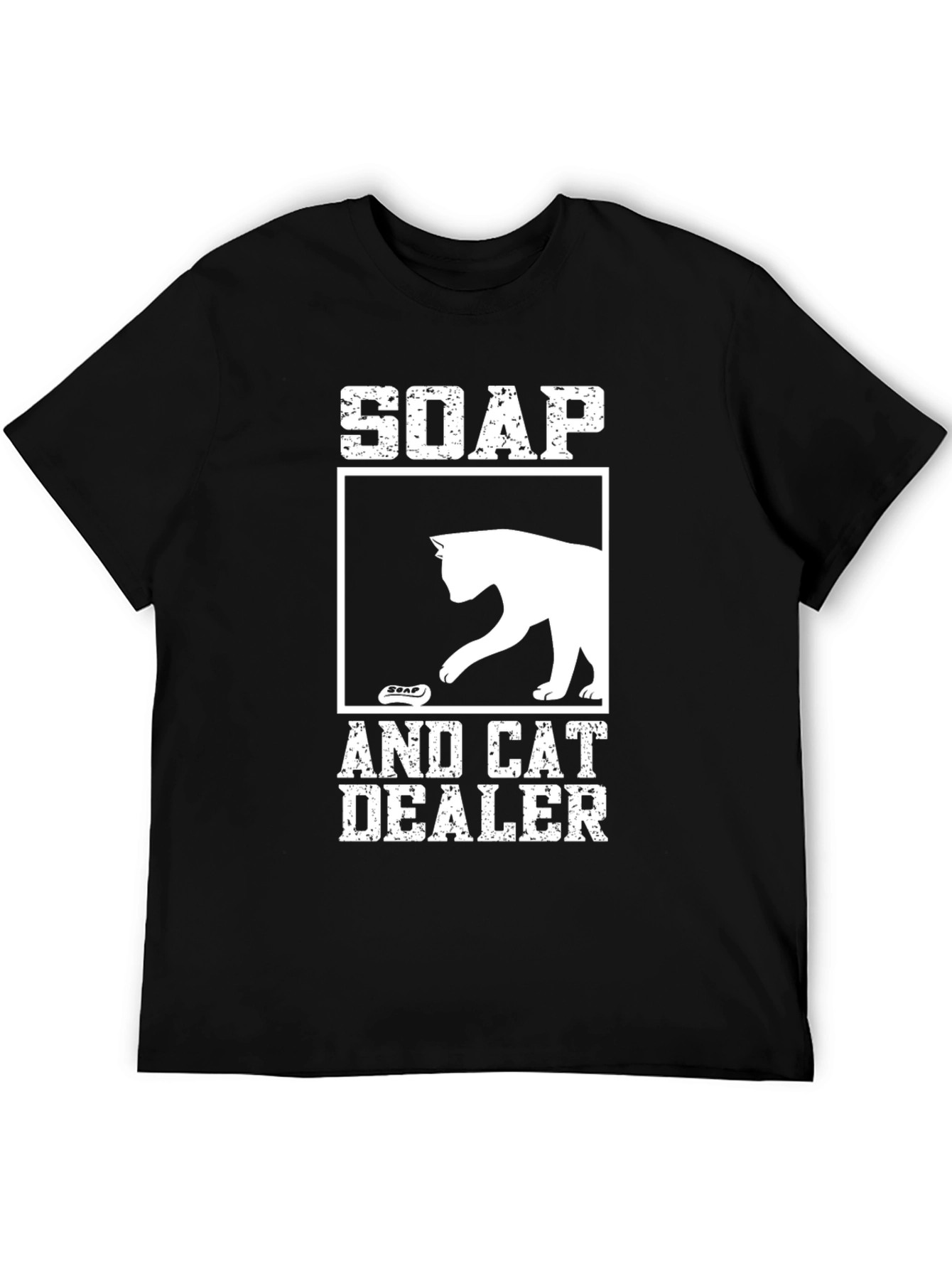 Soap and Cat Dealer Graphic T-Shirt