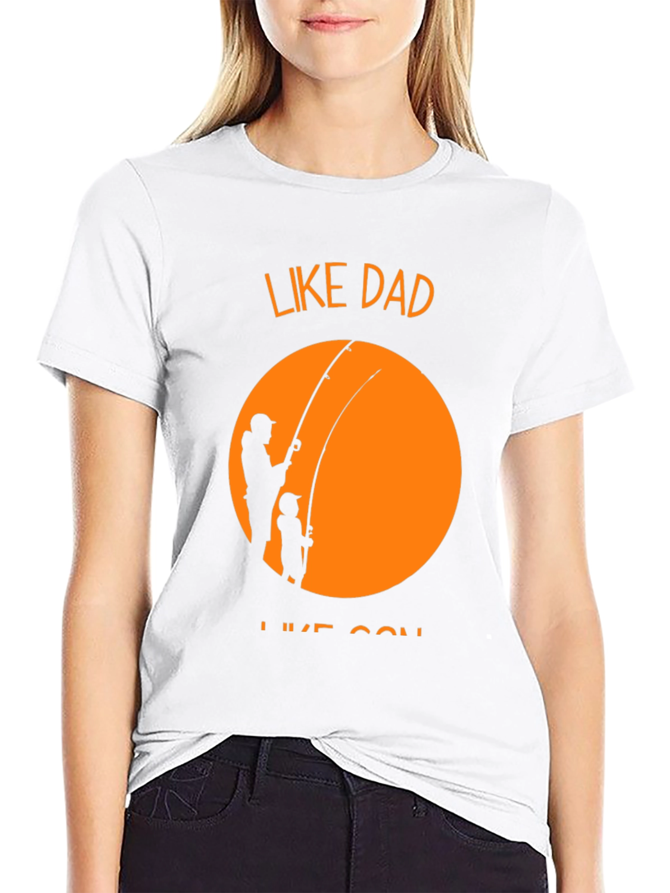 Like Dad Like Son Fishing T-Shirt