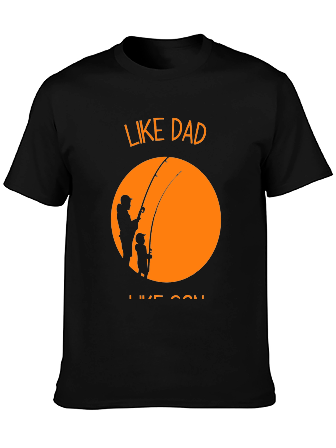 Like Dad Like Son Fishing T-Shirt
