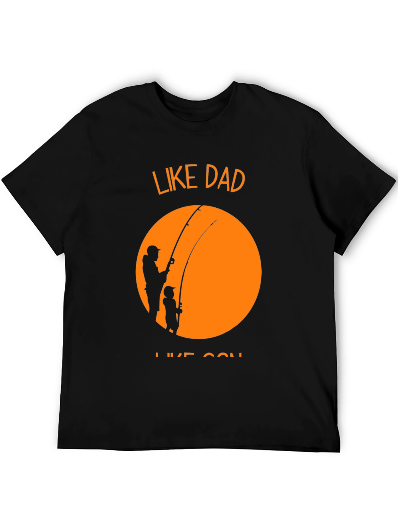 Like Dad Like Son Fishing T-Shirt
