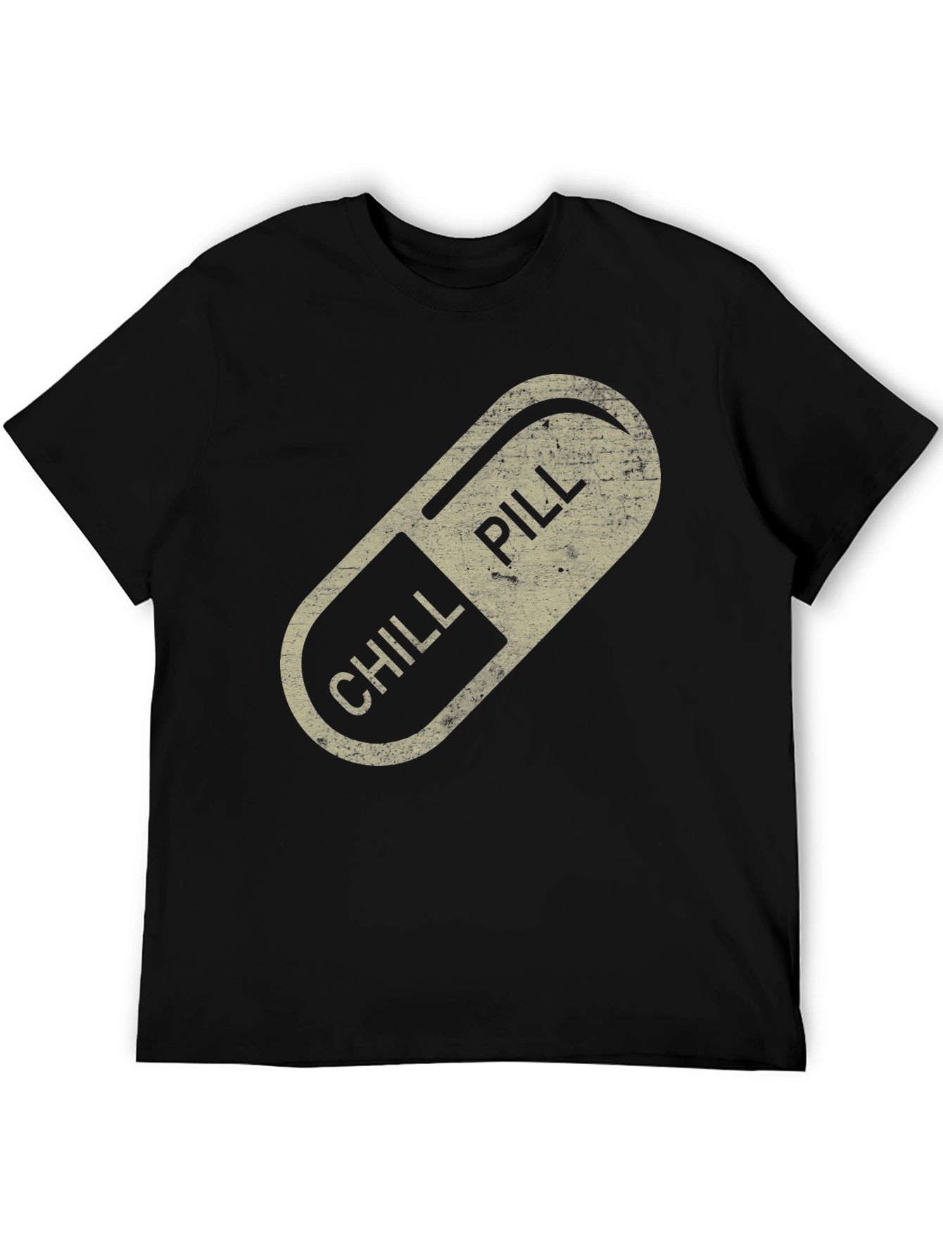 Chill Pill Graphic Tee - Relaxed Vibe
