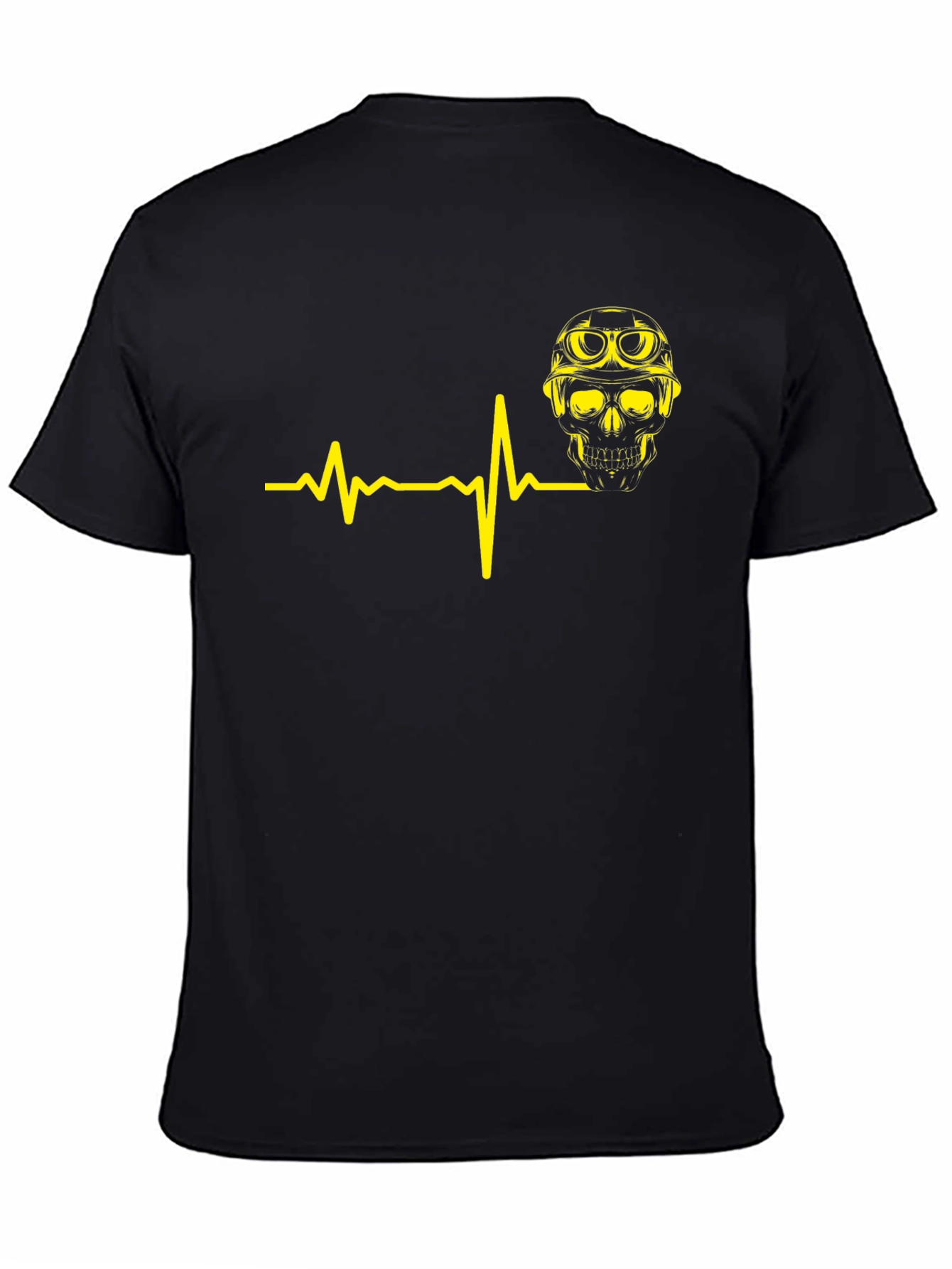 Skull Rider Heartbeat Graphic Tee