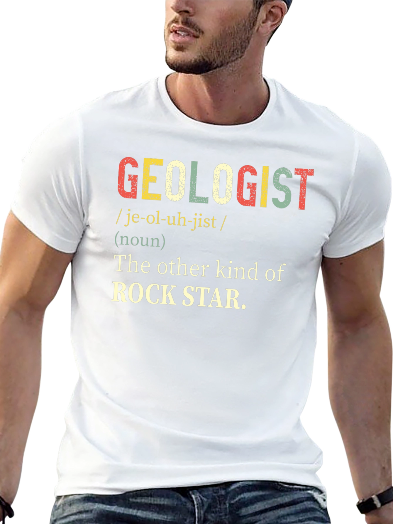 Geologist Rock Star T-Shirt - Funny Geology Definition Tee