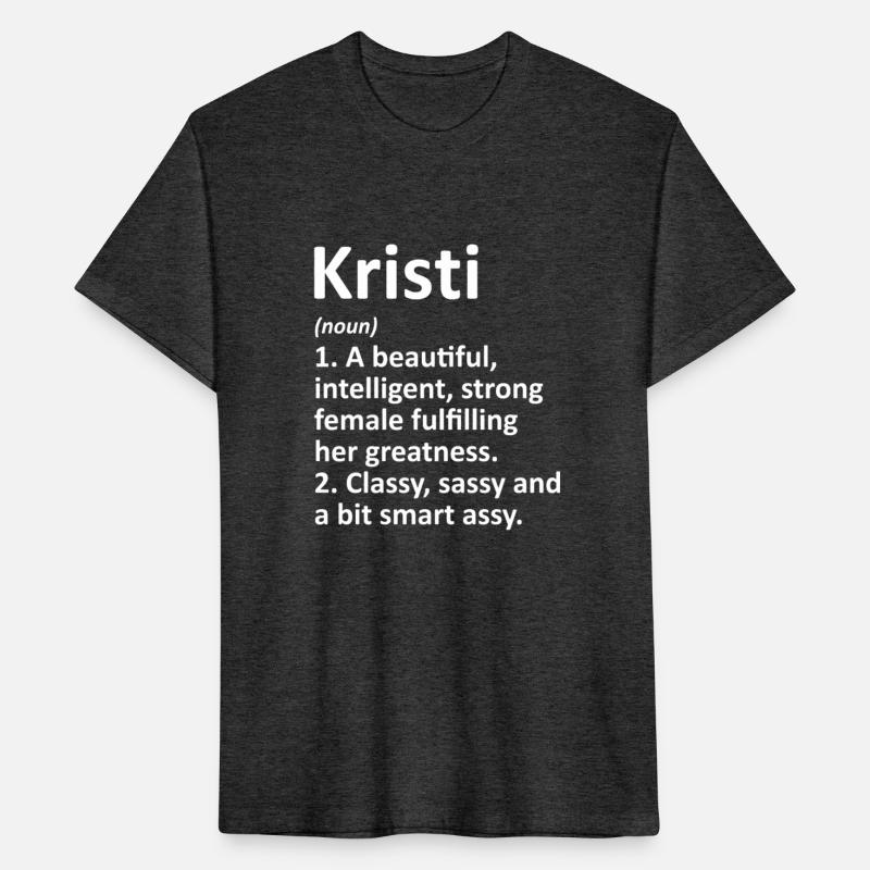 Kristi Definition Personalized Name Funny Christma
