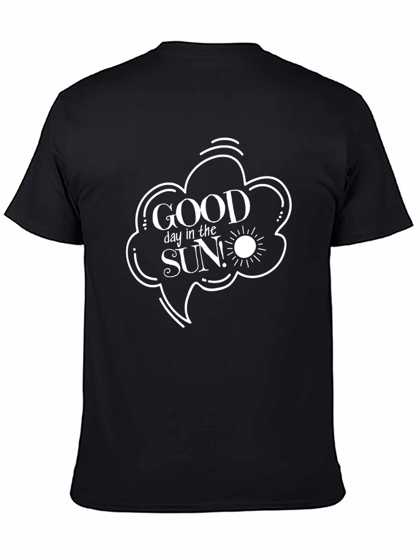 Good Day In The Sun Black T-Shirt