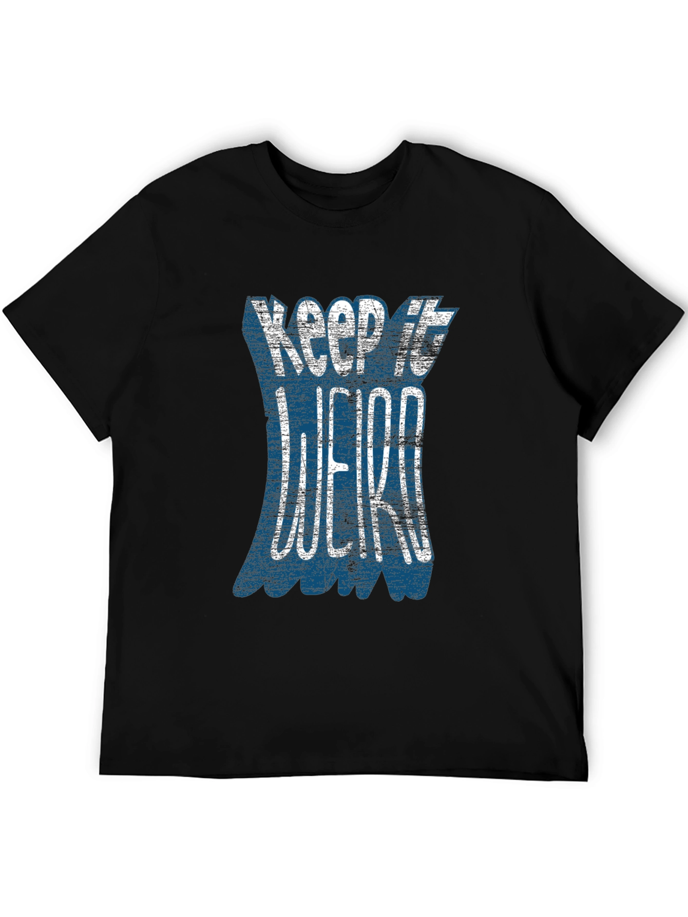 Keep It Weird Graphic T-Shirt - Black