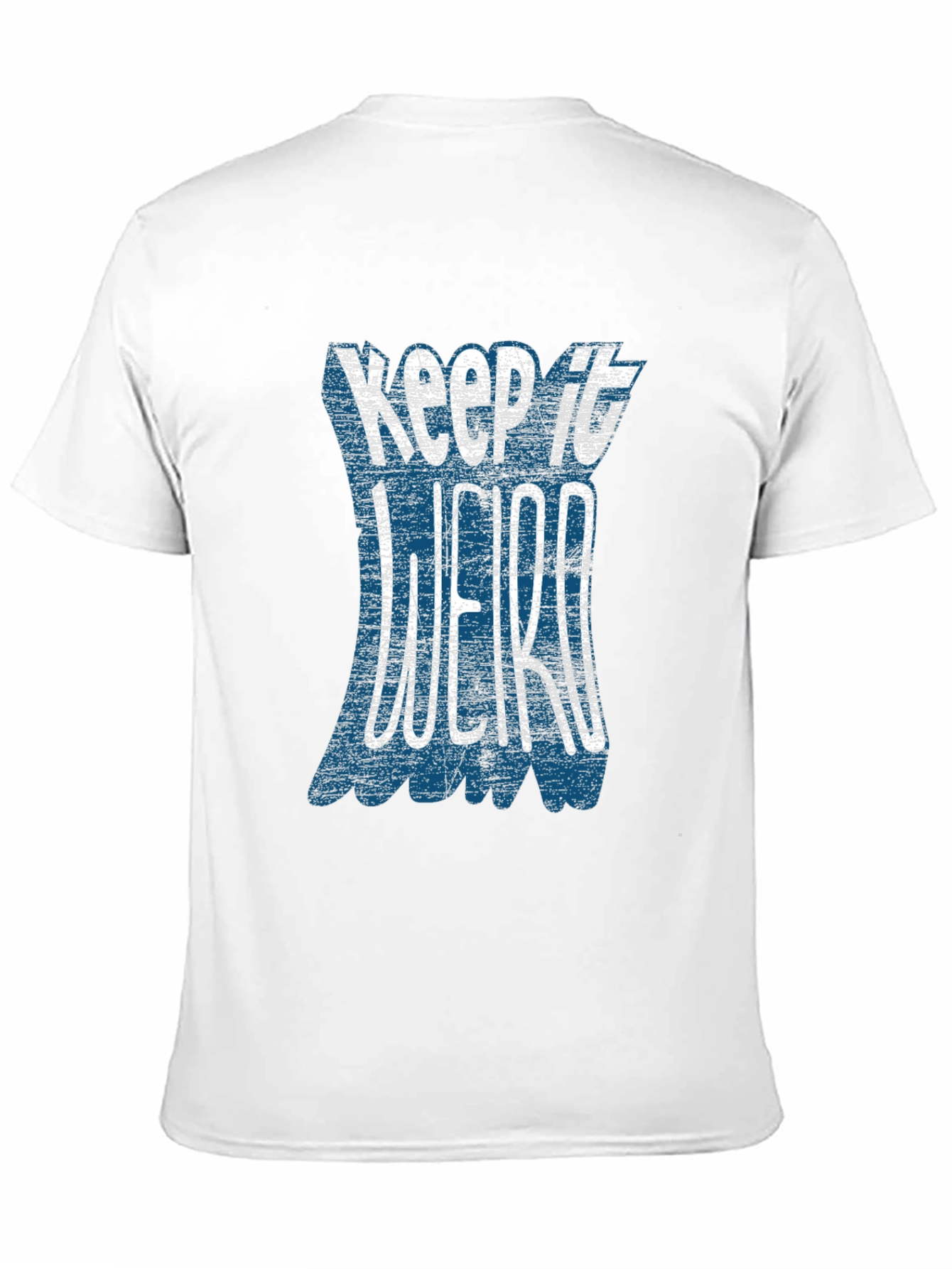Keep It Weird Graphic T-Shirt - Black