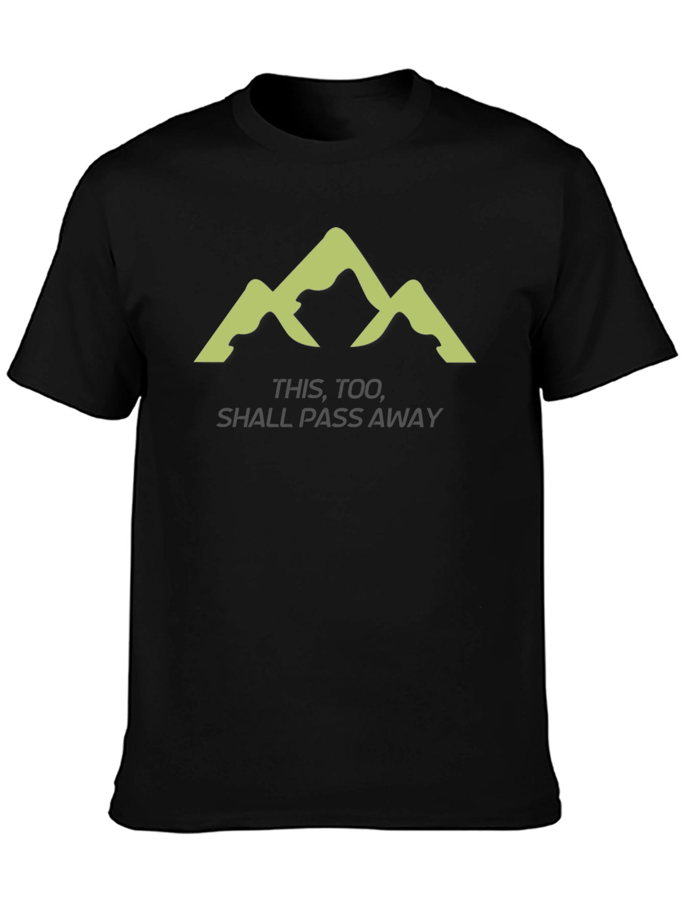 Mountain Graphic Tee - This Too Shall Pass Away