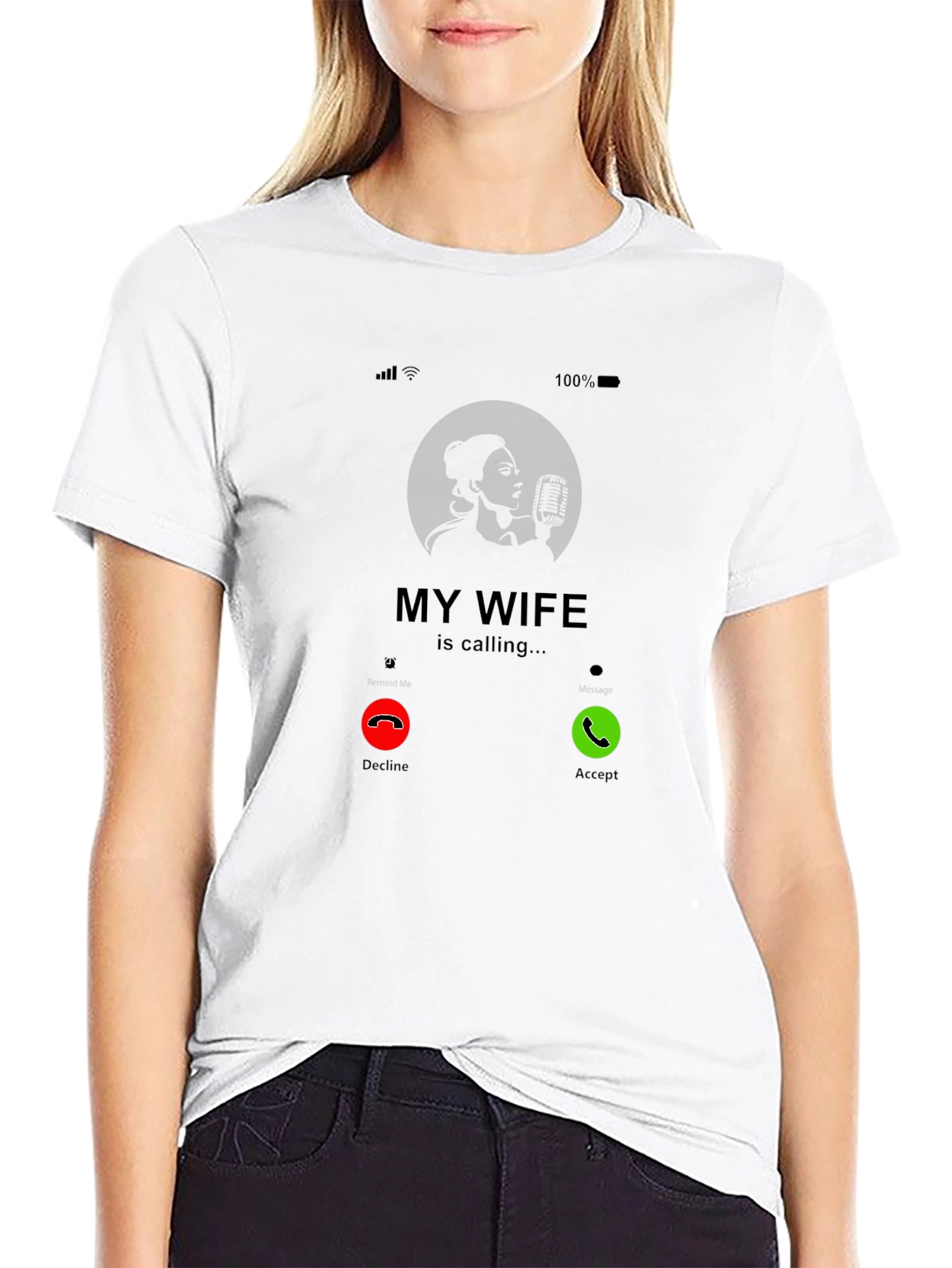 My Wife Is Calling T-Shirt - Funny Husband Tee