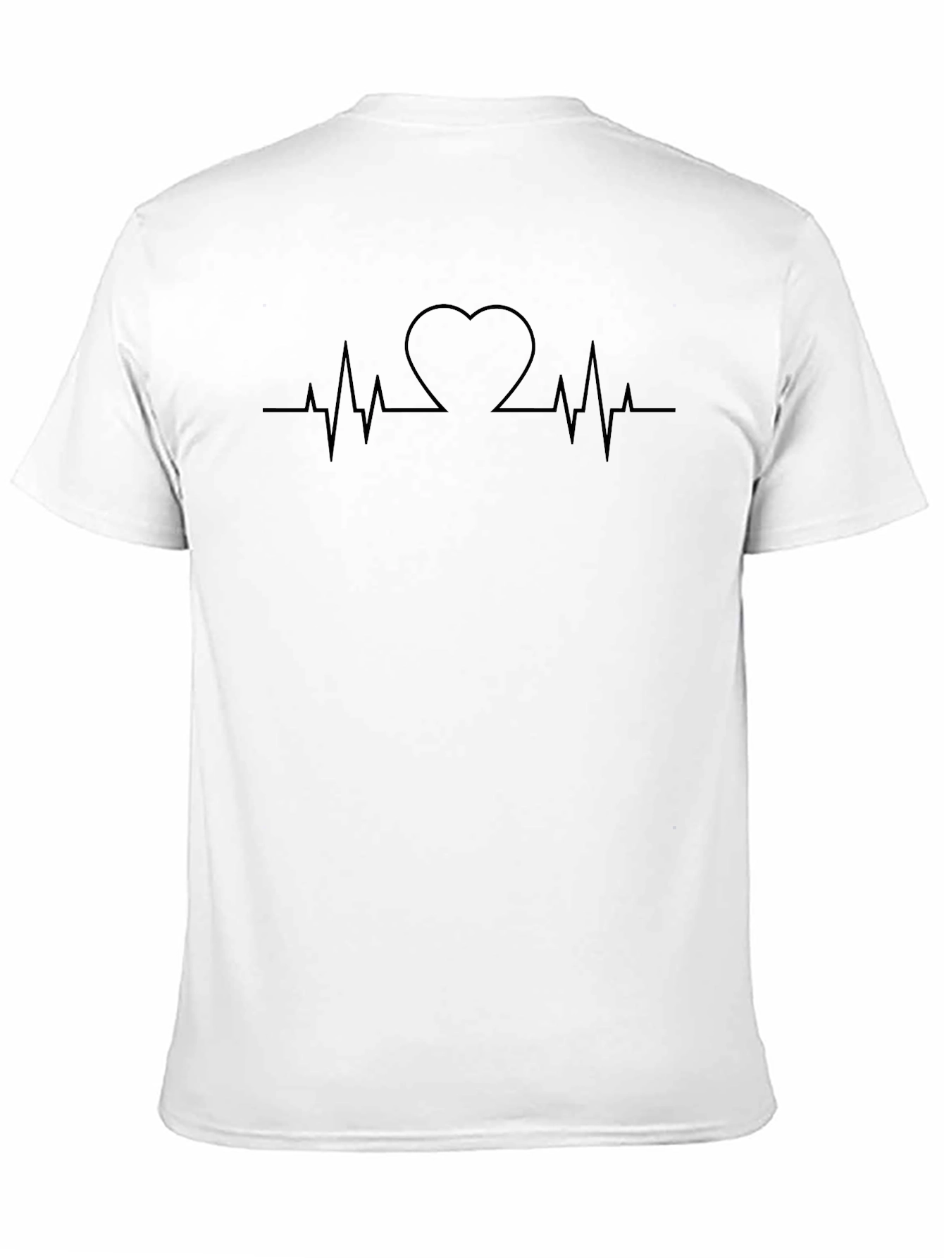 Heartbeat Heart T-Shirt - Love Graphic Tee