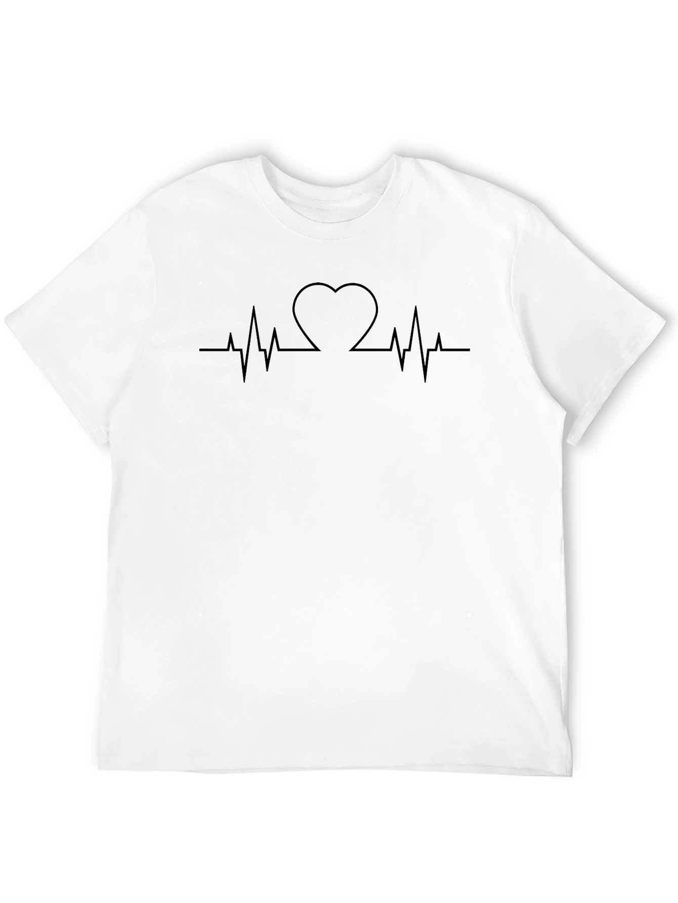 Heartbeat Heart T-Shirt - Love Graphic Tee