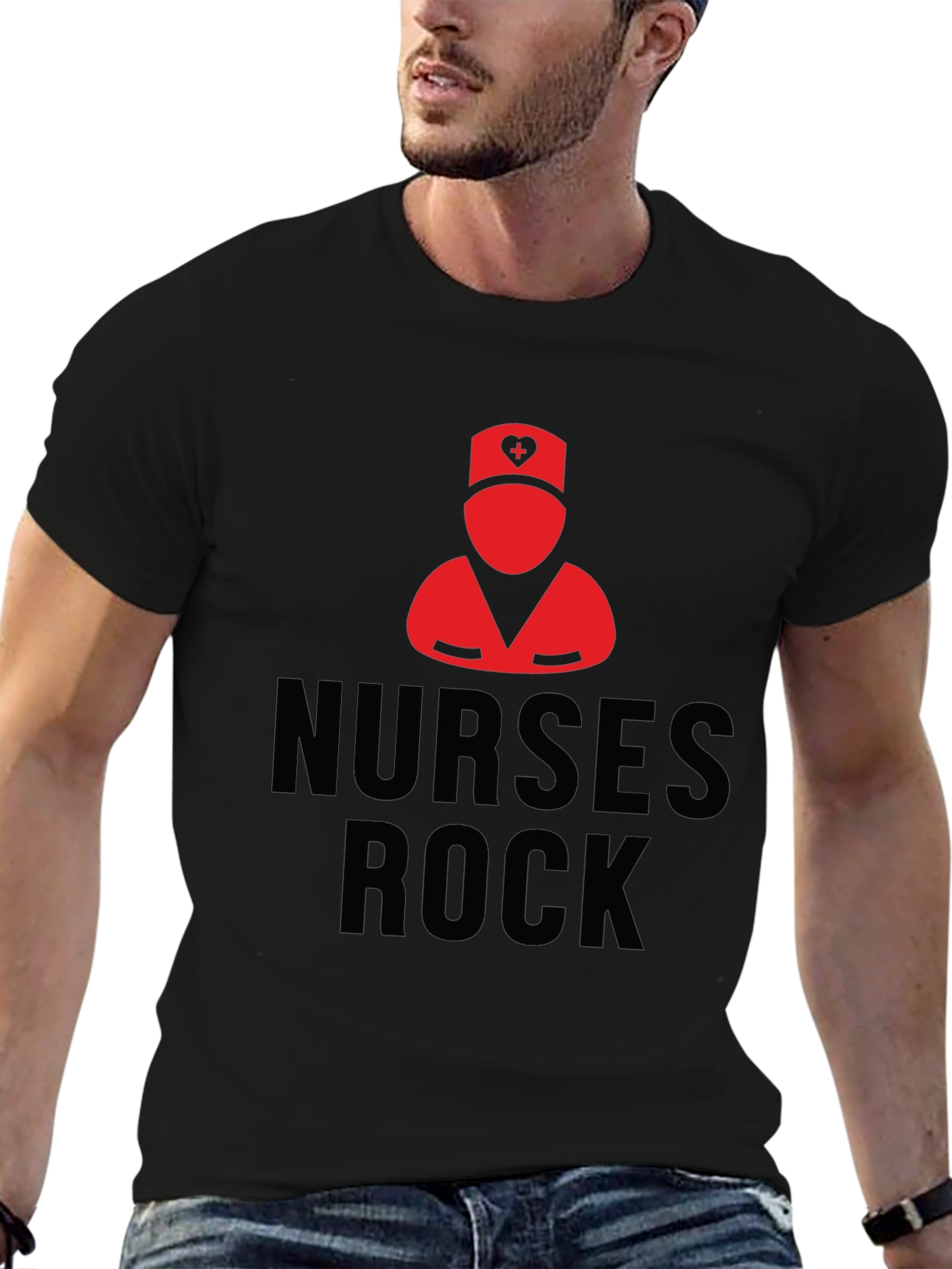 Nurses Rock T-Shirt - Medical Professional Appreciation