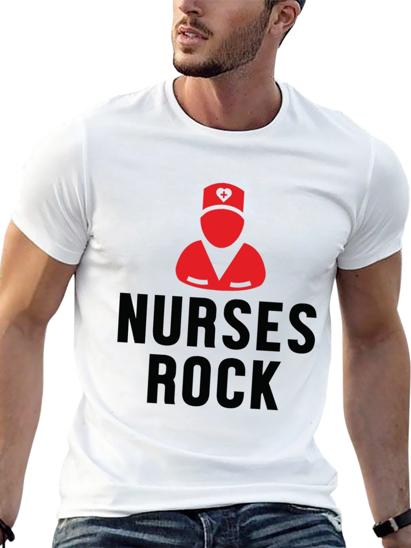 Nurses Rock T-Shirt - Medical Professional Appreciation