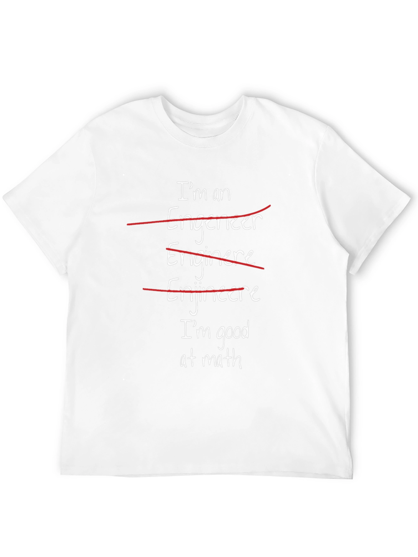 Engineer Math Humor Graphic Tee
