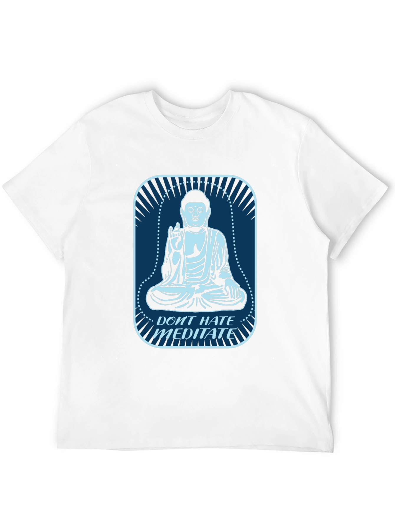 Meditate Buddha Graphic T-Shirt