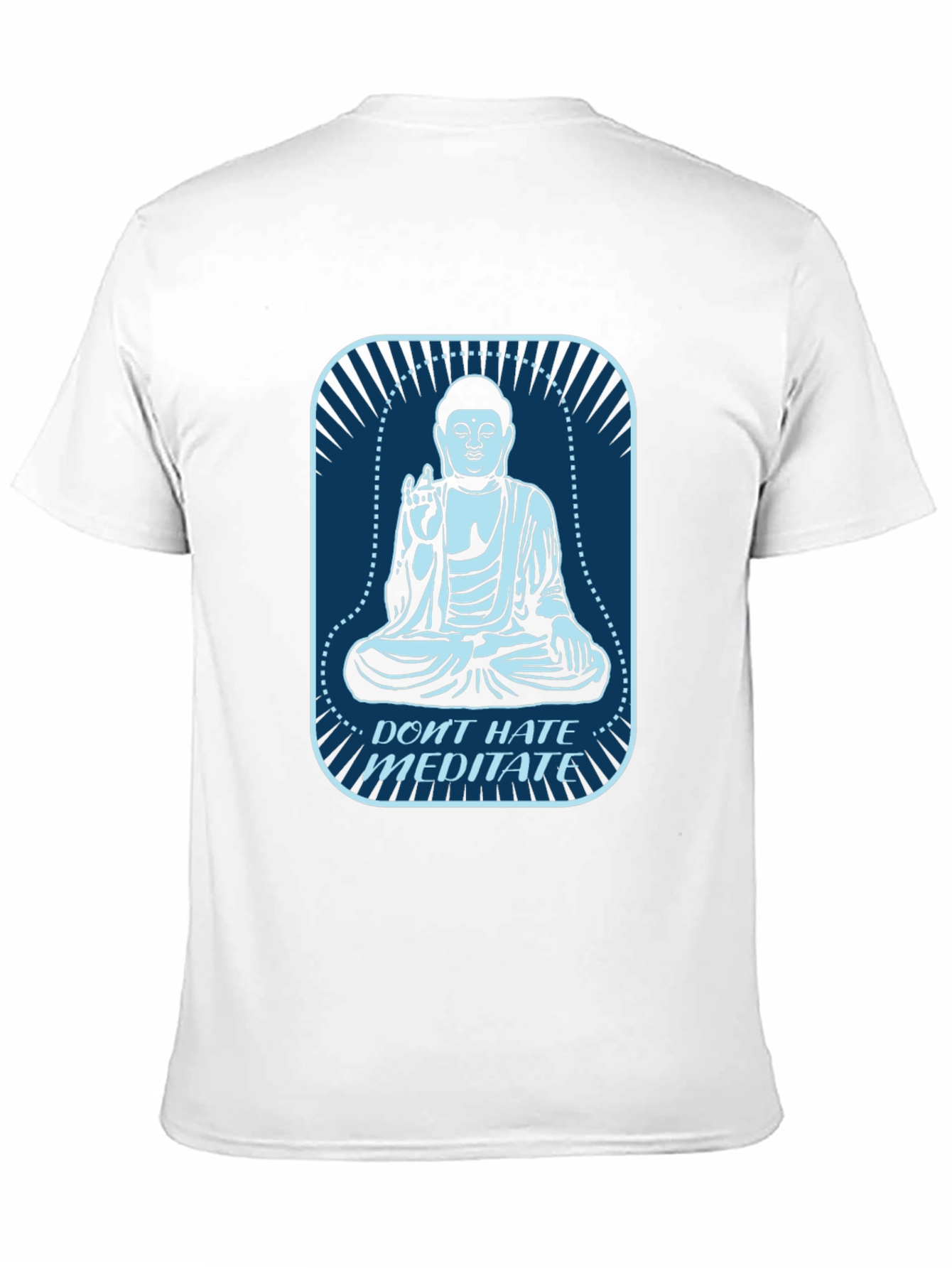 Meditate Buddha Graphic T-Shirt