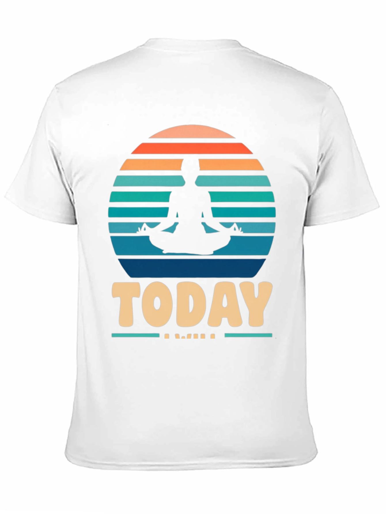 Yoga Meditation Graphic T-Shirt - Today