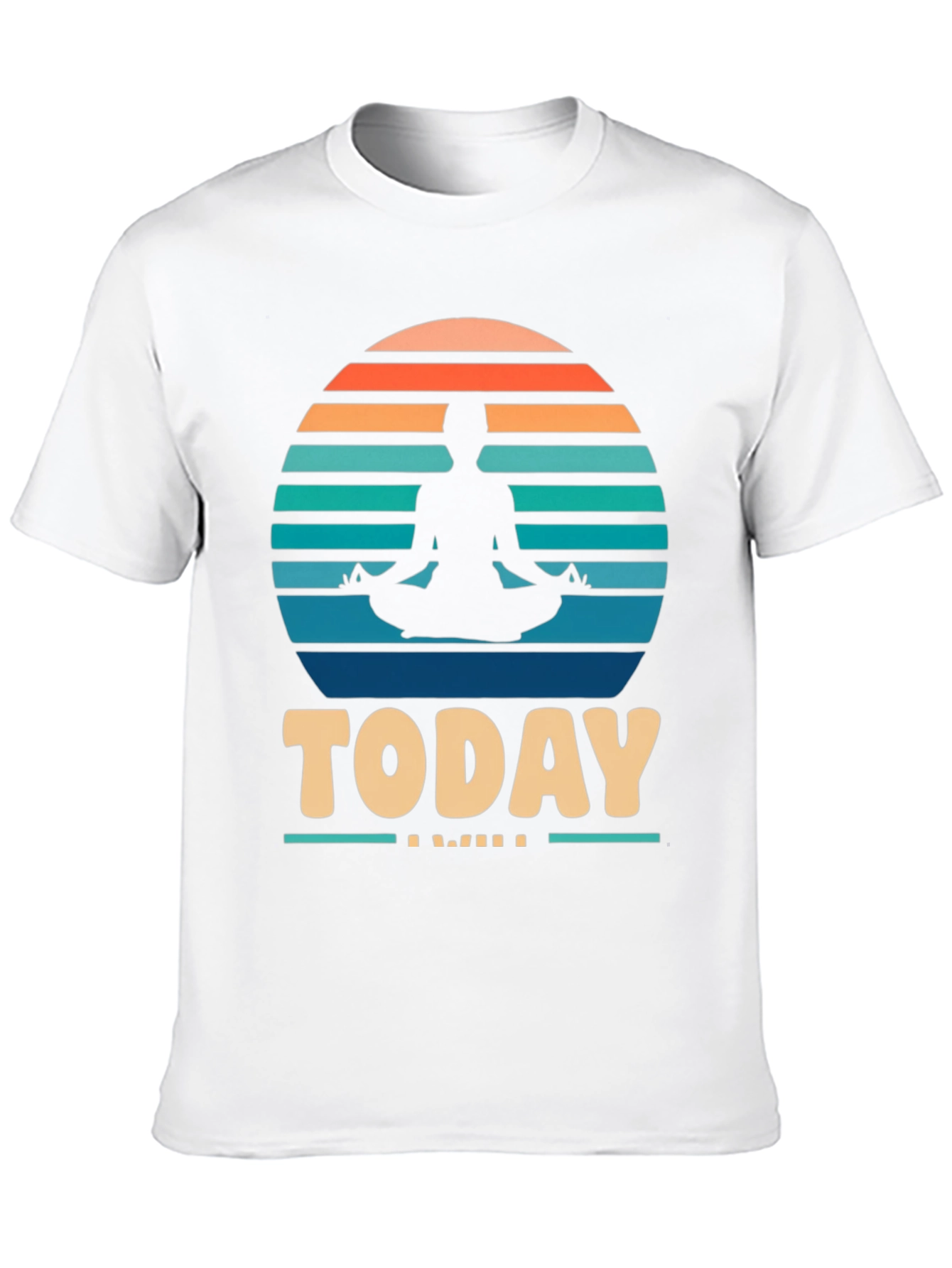 Yoga Meditation Graphic T-Shirt - Today