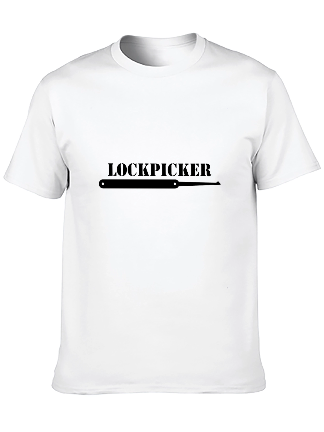 Lockpicker Graphic Tee - Black