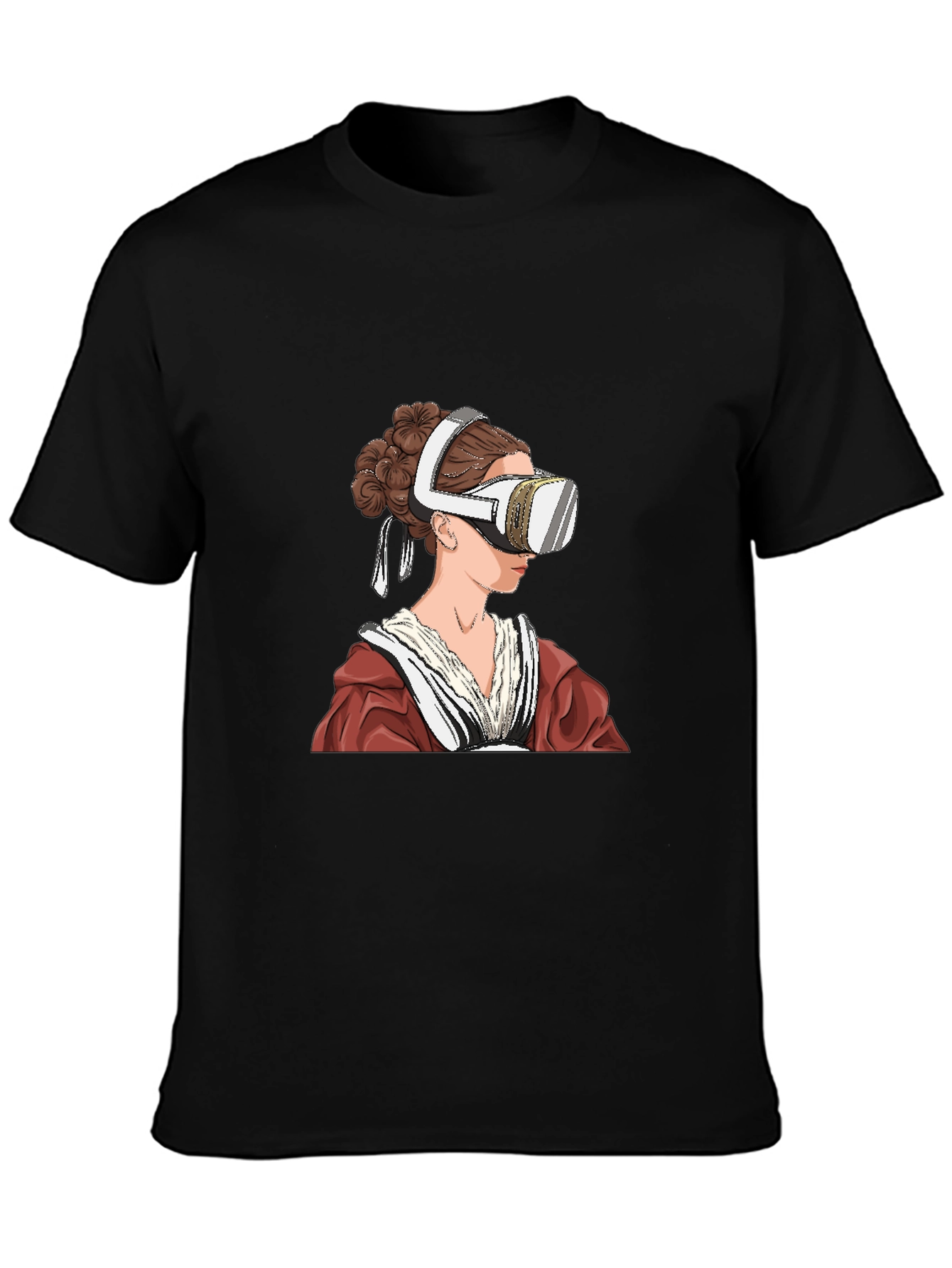VR Headset Renaissance Art T-Shirt
