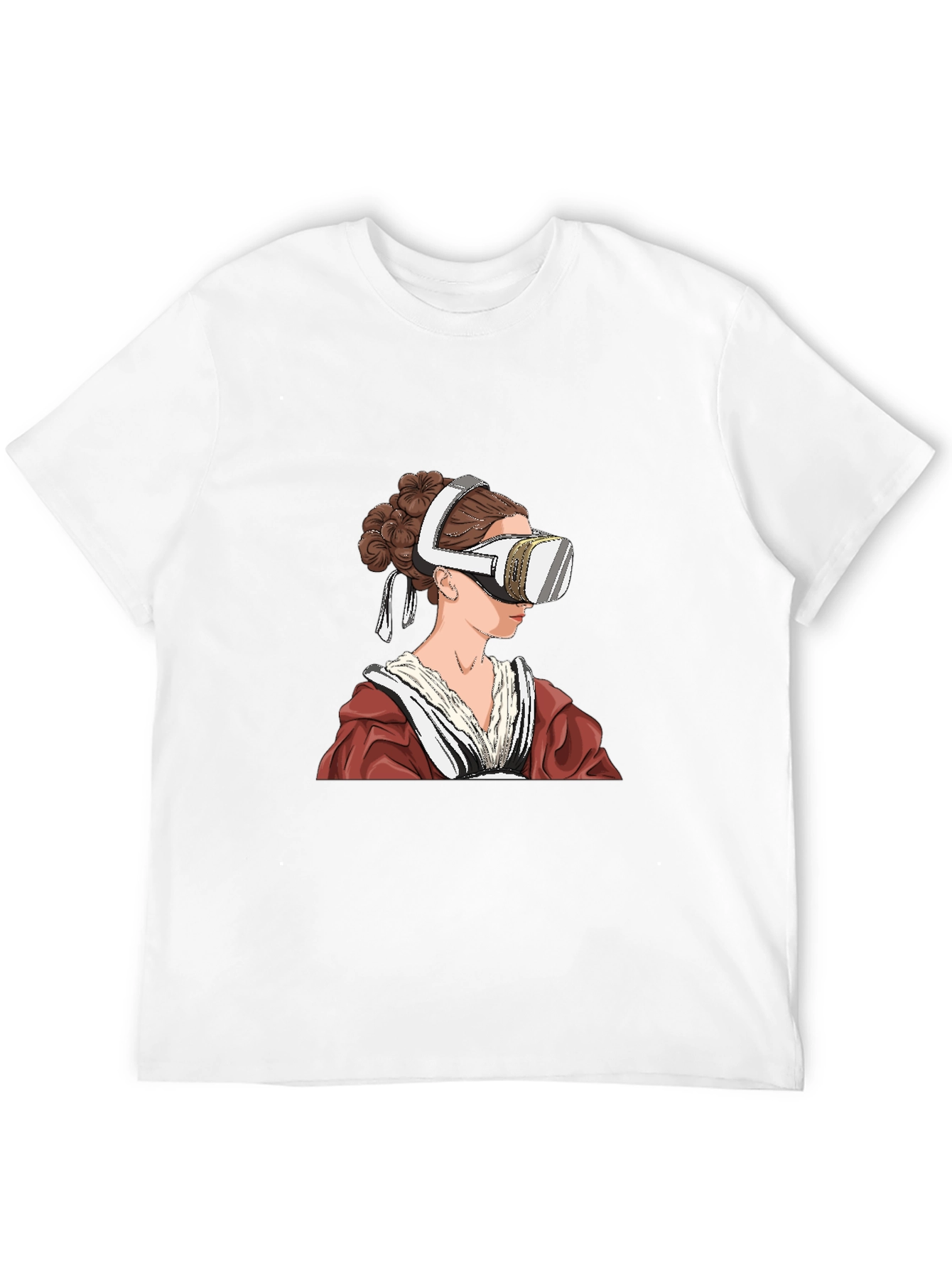 VR Headset Renaissance Art T-Shirt