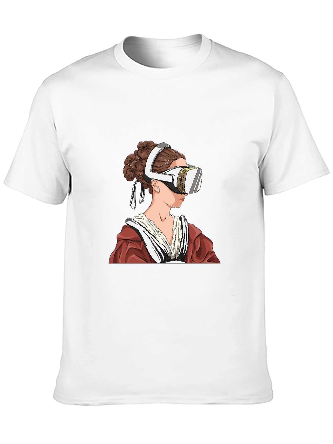 VR Headset Renaissance Art T-Shirt