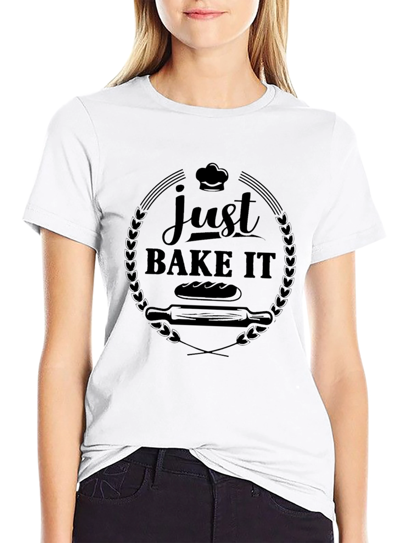 Just Bake It T-Shirt - Funny Baking Tee