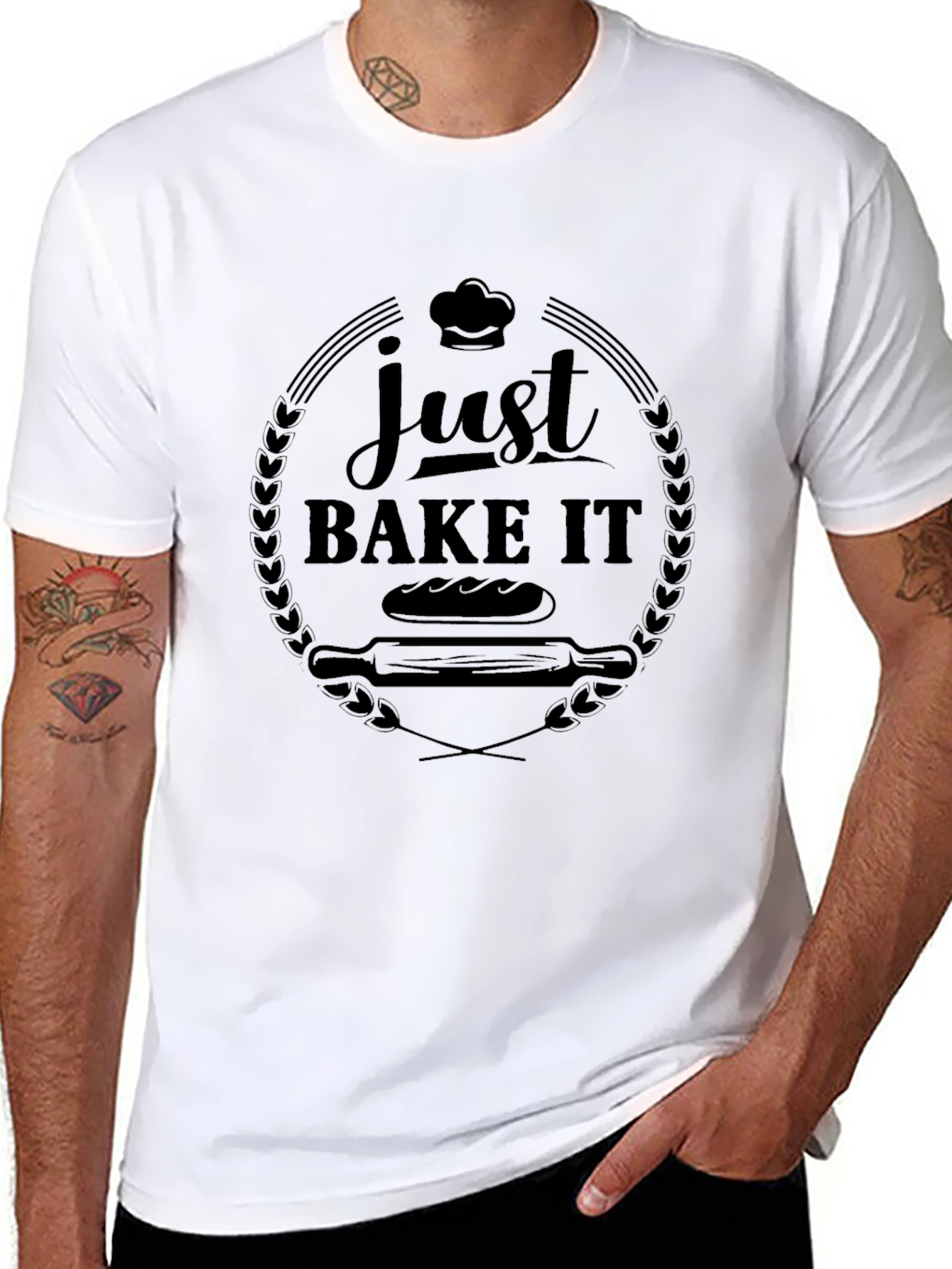 Just Bake It T-Shirt - Funny Baking Tee