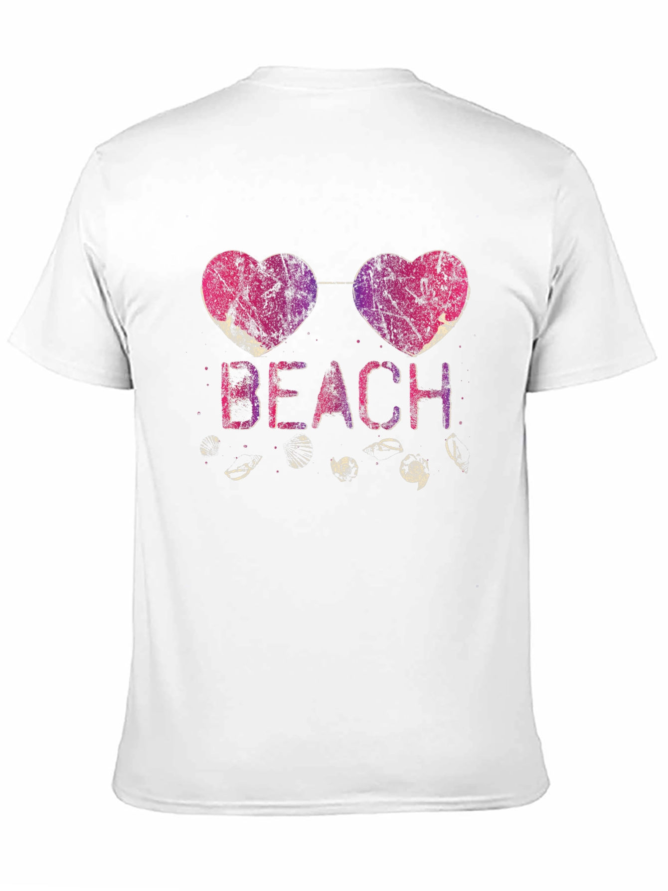 Beach Heart Sunglasses Graphic Tee
