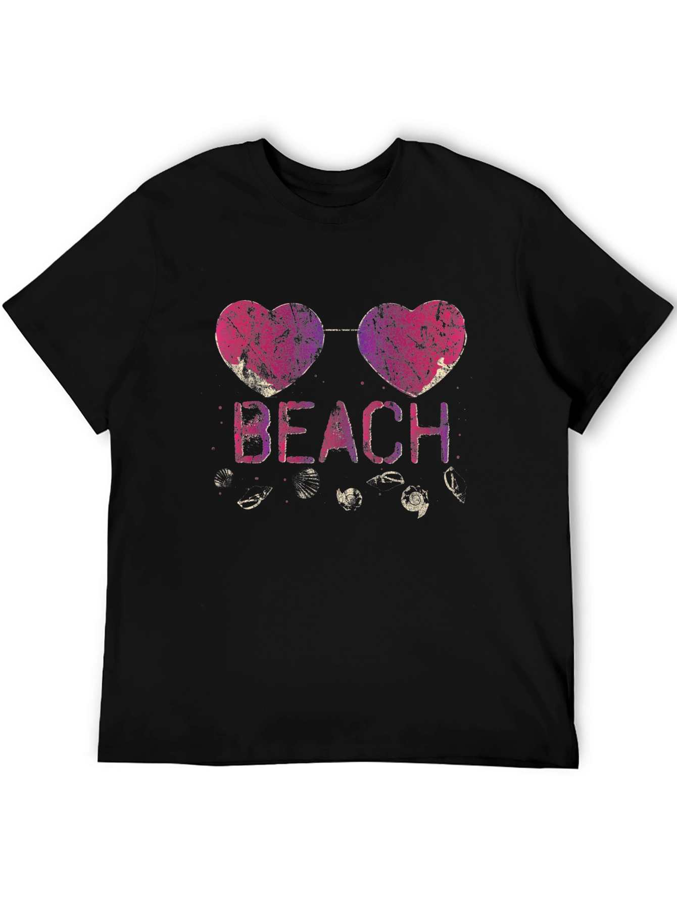 Beach Heart Sunglasses Graphic Tee