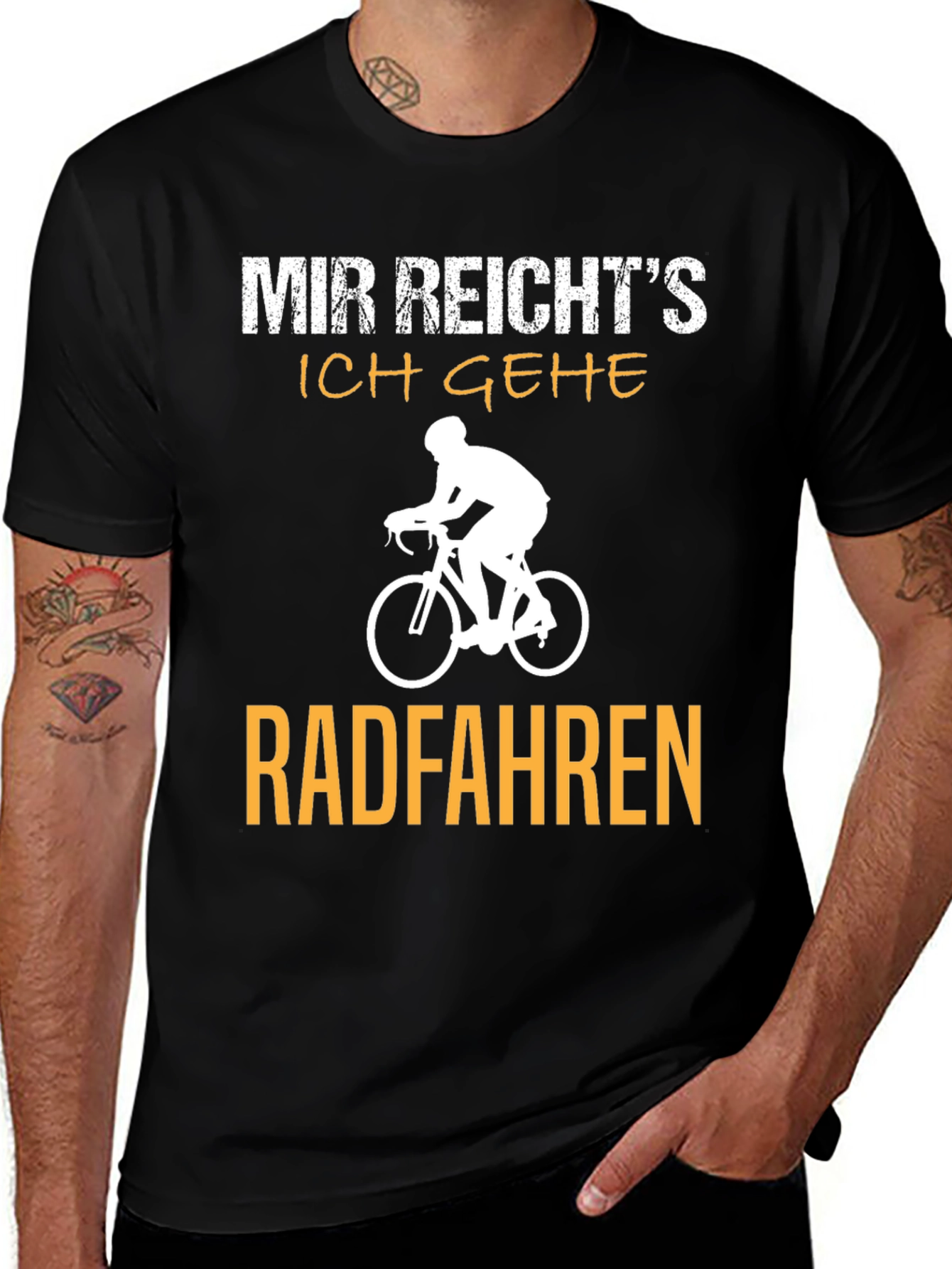 Mir Reichts Radfahren T-Shirt