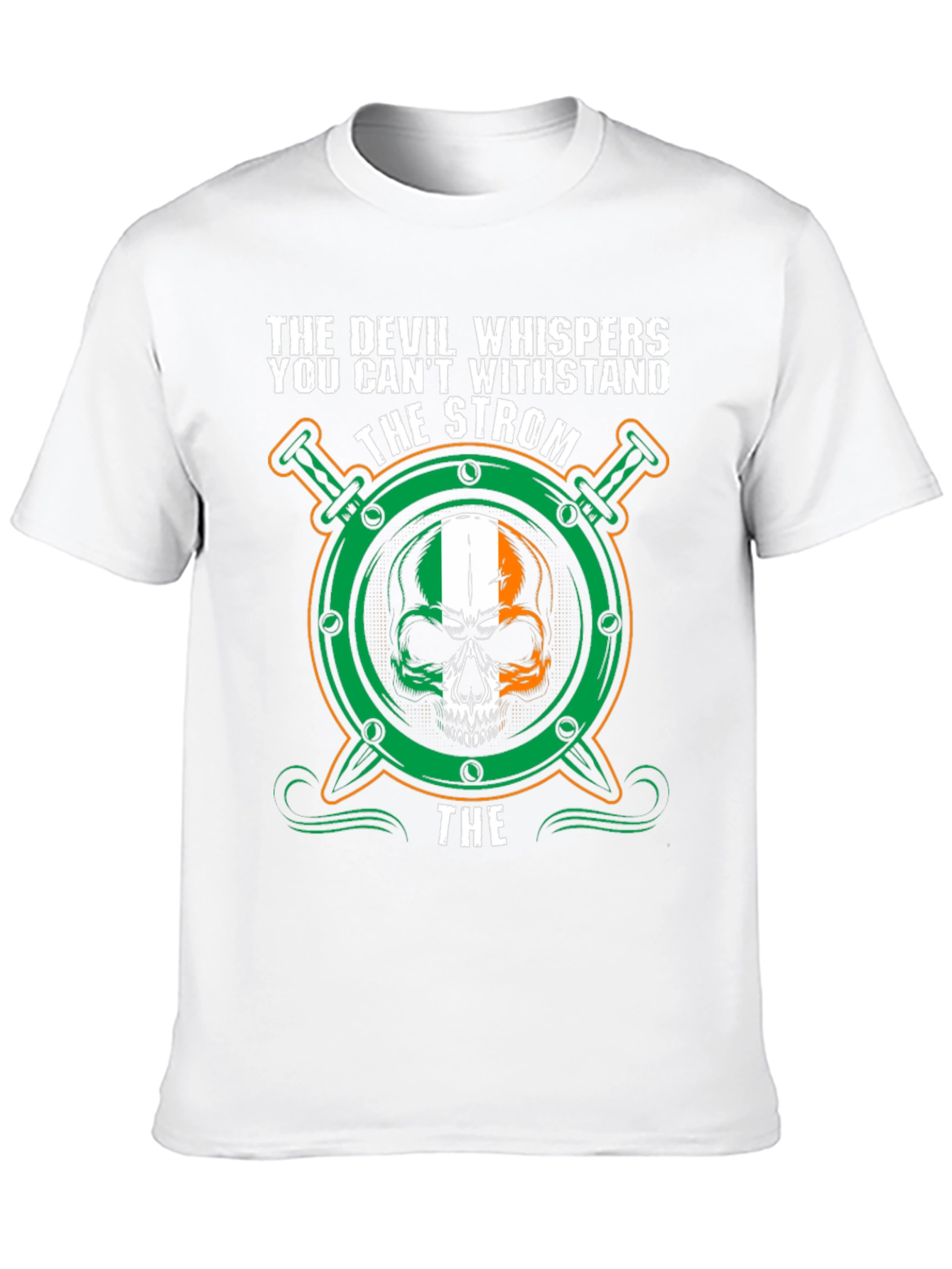 Irish Skull T-Shirt - The Strom
