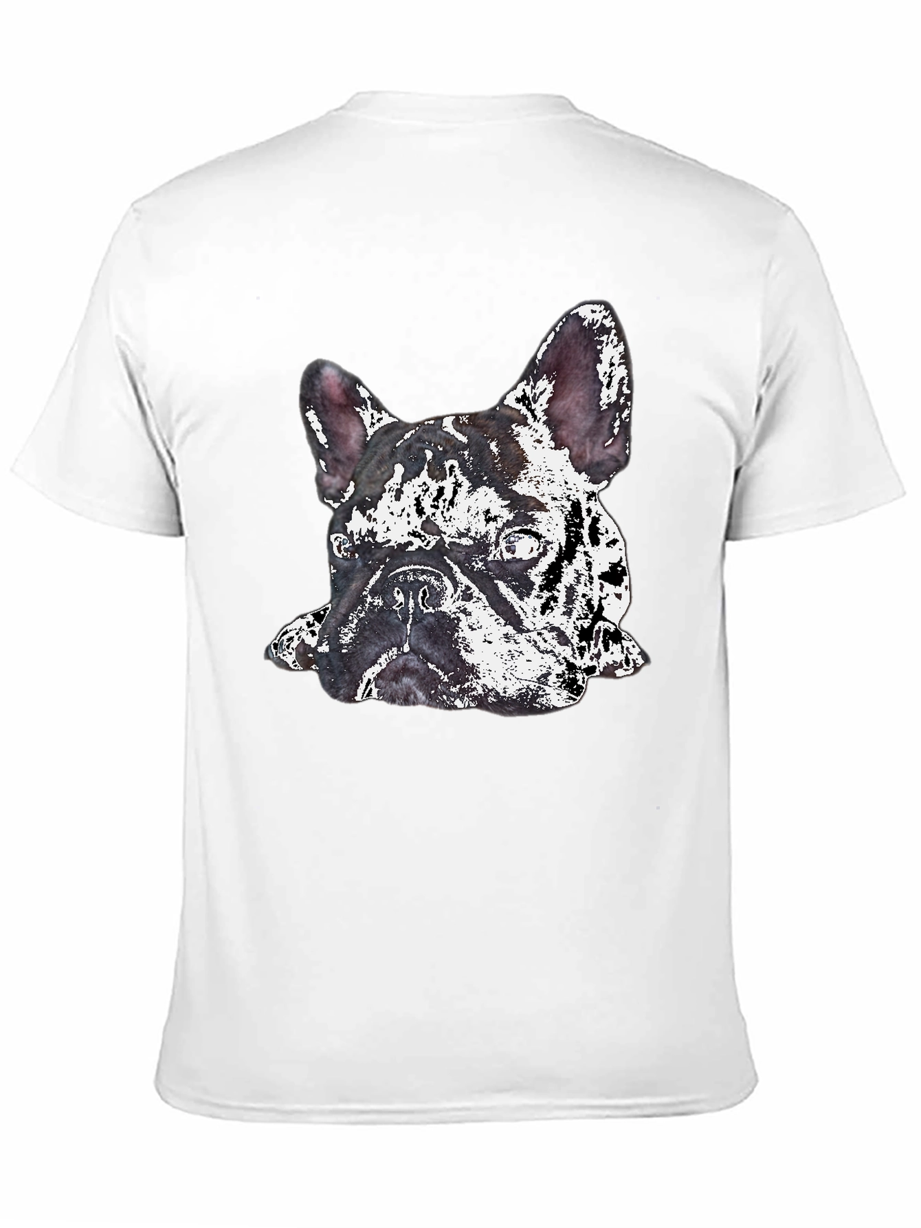Dog Graphic Print Crew Neck T-Shirt