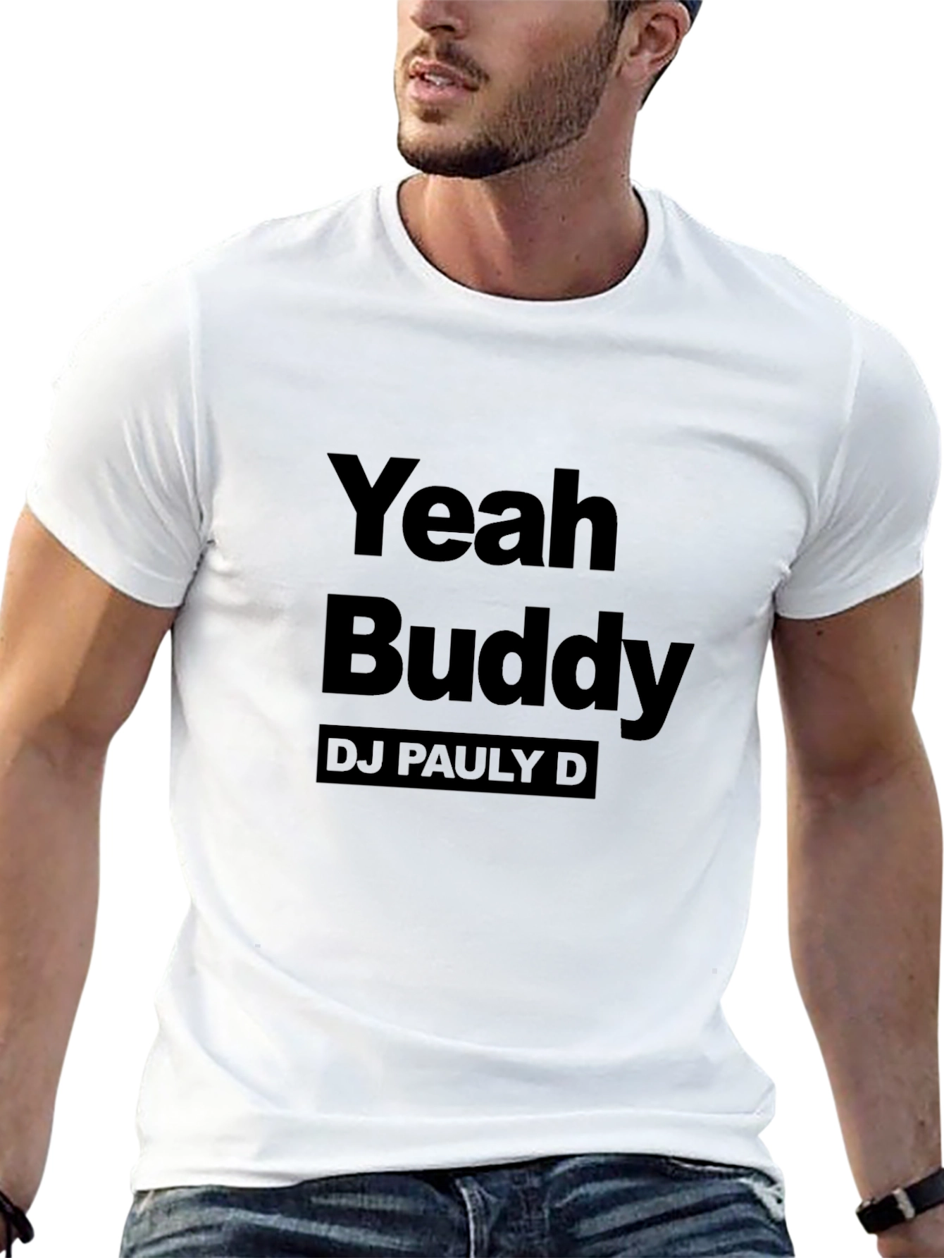 Yeah Buddy DJ Pauly D Black T-Shirt