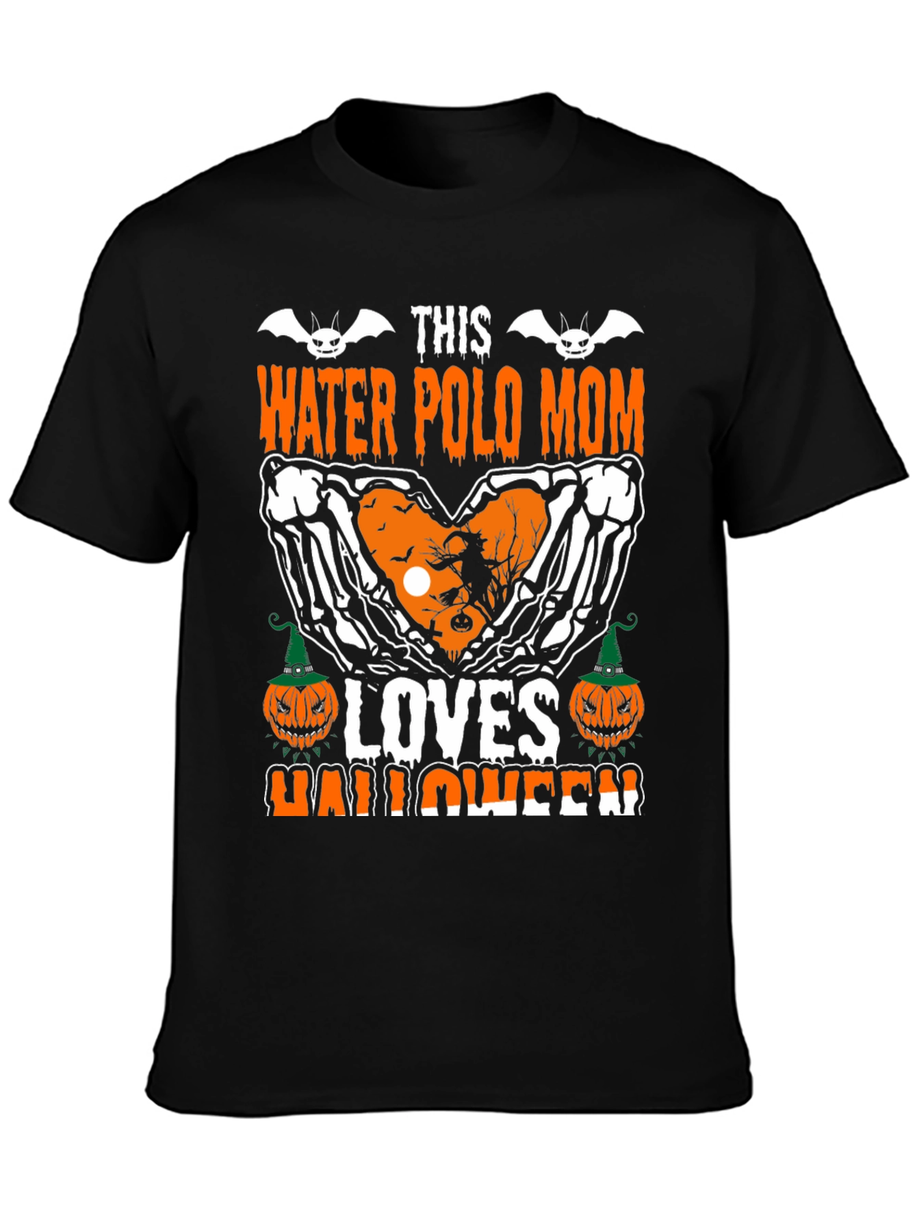 Water Polo Mom Halloween T-Shirt