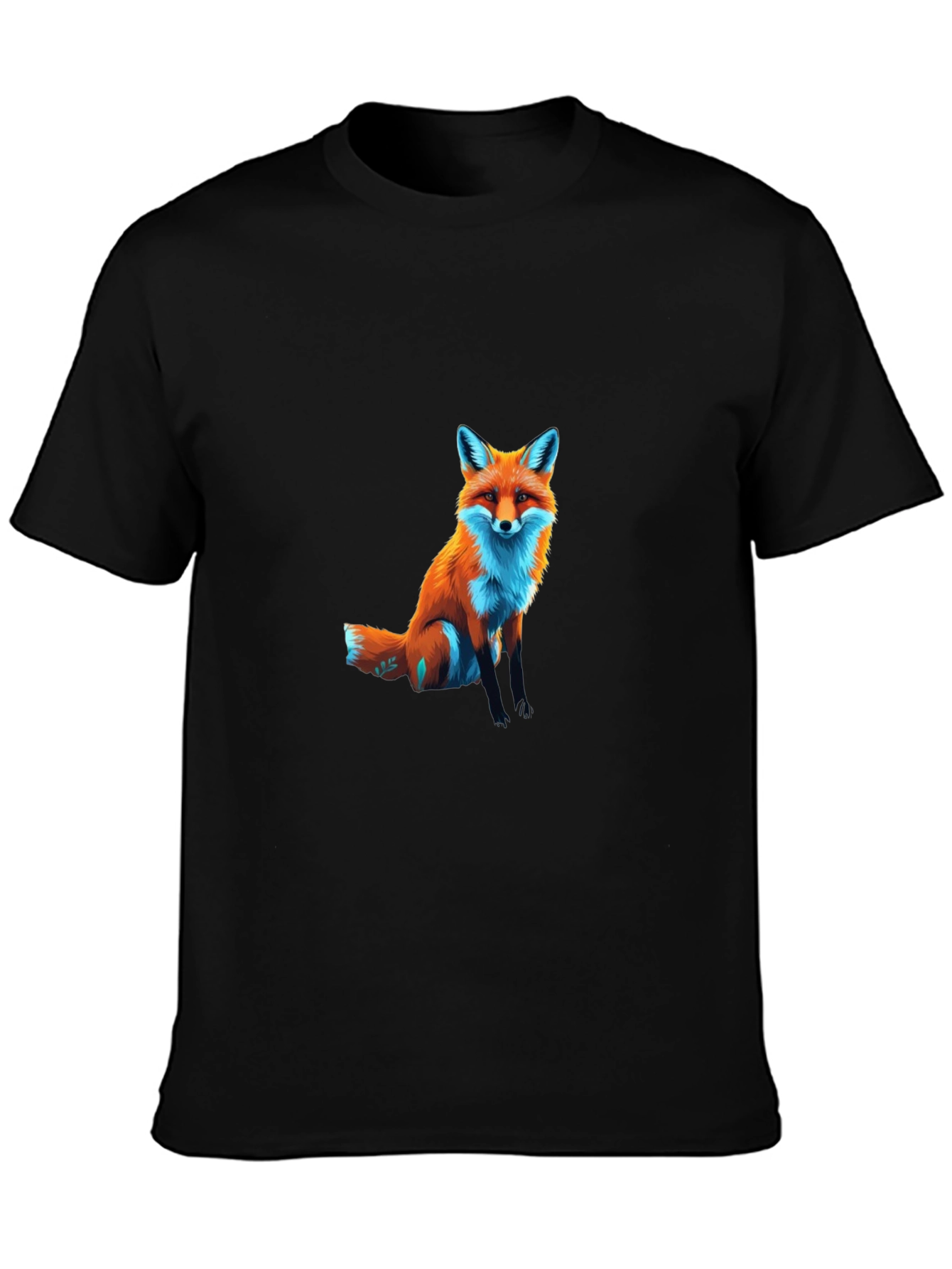 Fox Graphic T-Shirt - Casual Style