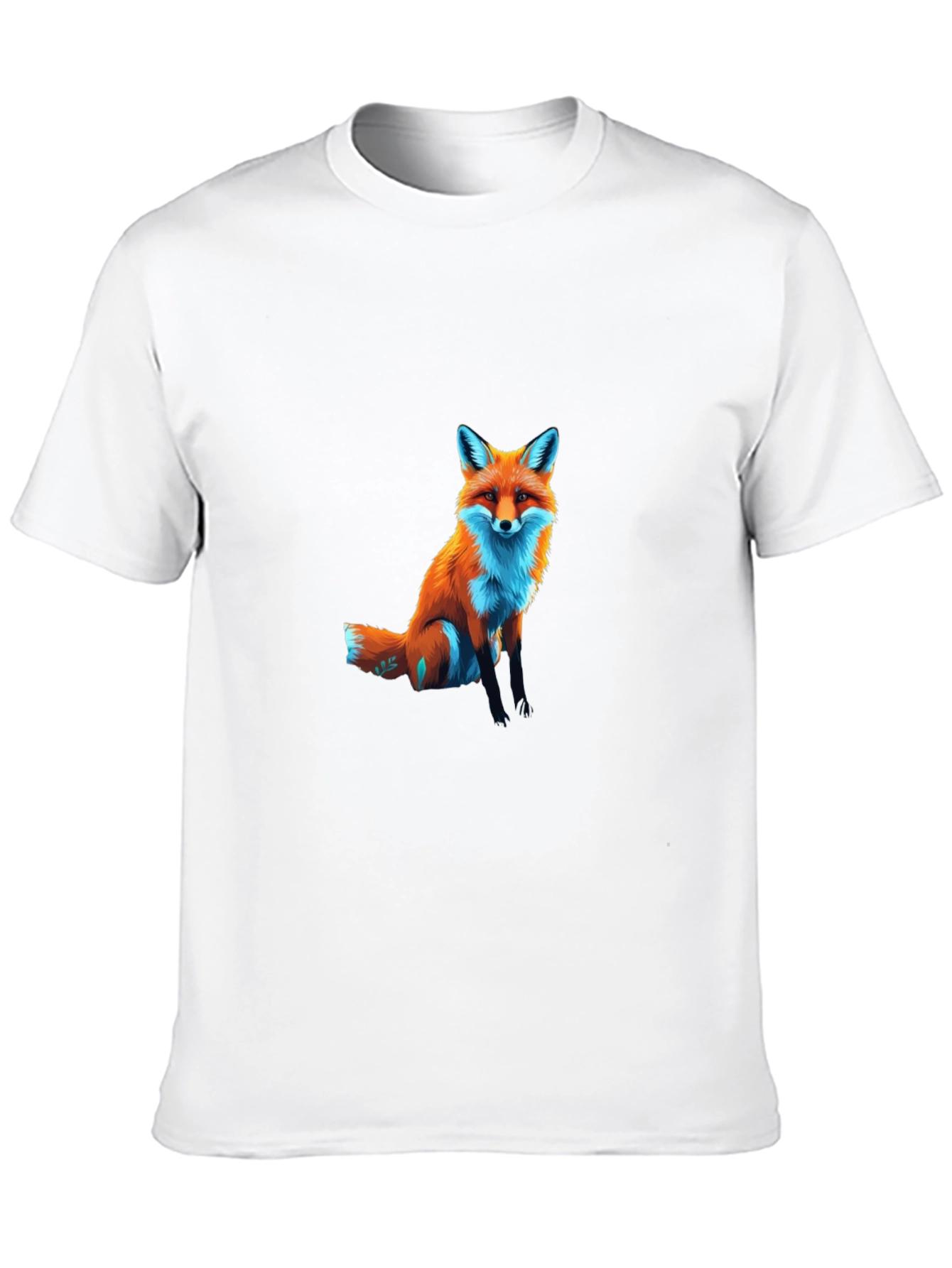 Fox Graphic T-Shirt - Casual Style