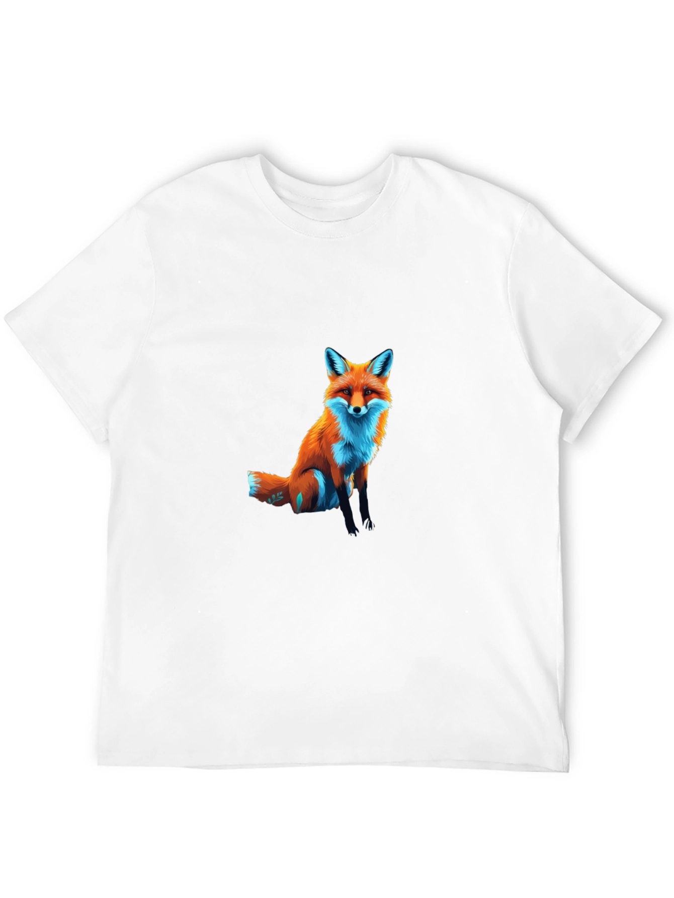 Fox Graphic T-Shirt - Casual Style