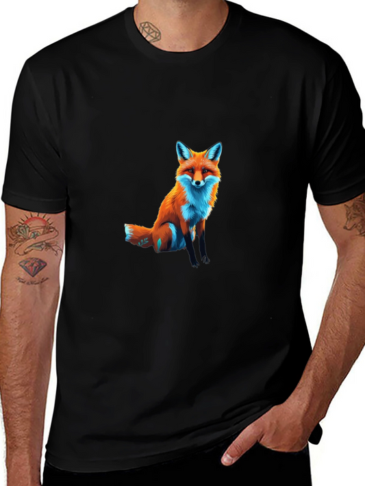 Fox Graphic T-Shirt - Casual Style