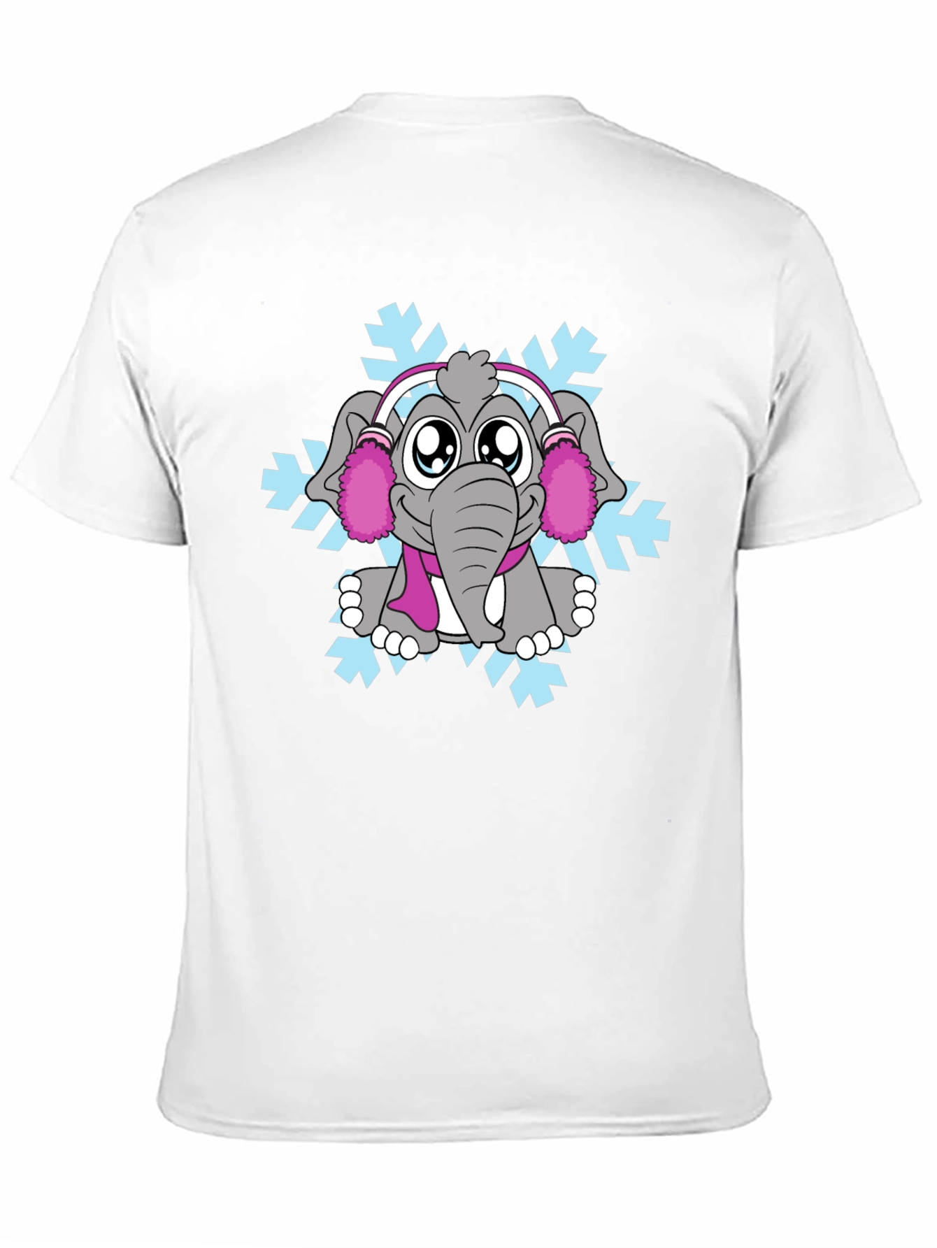 Winter Elephant Graphic Tee