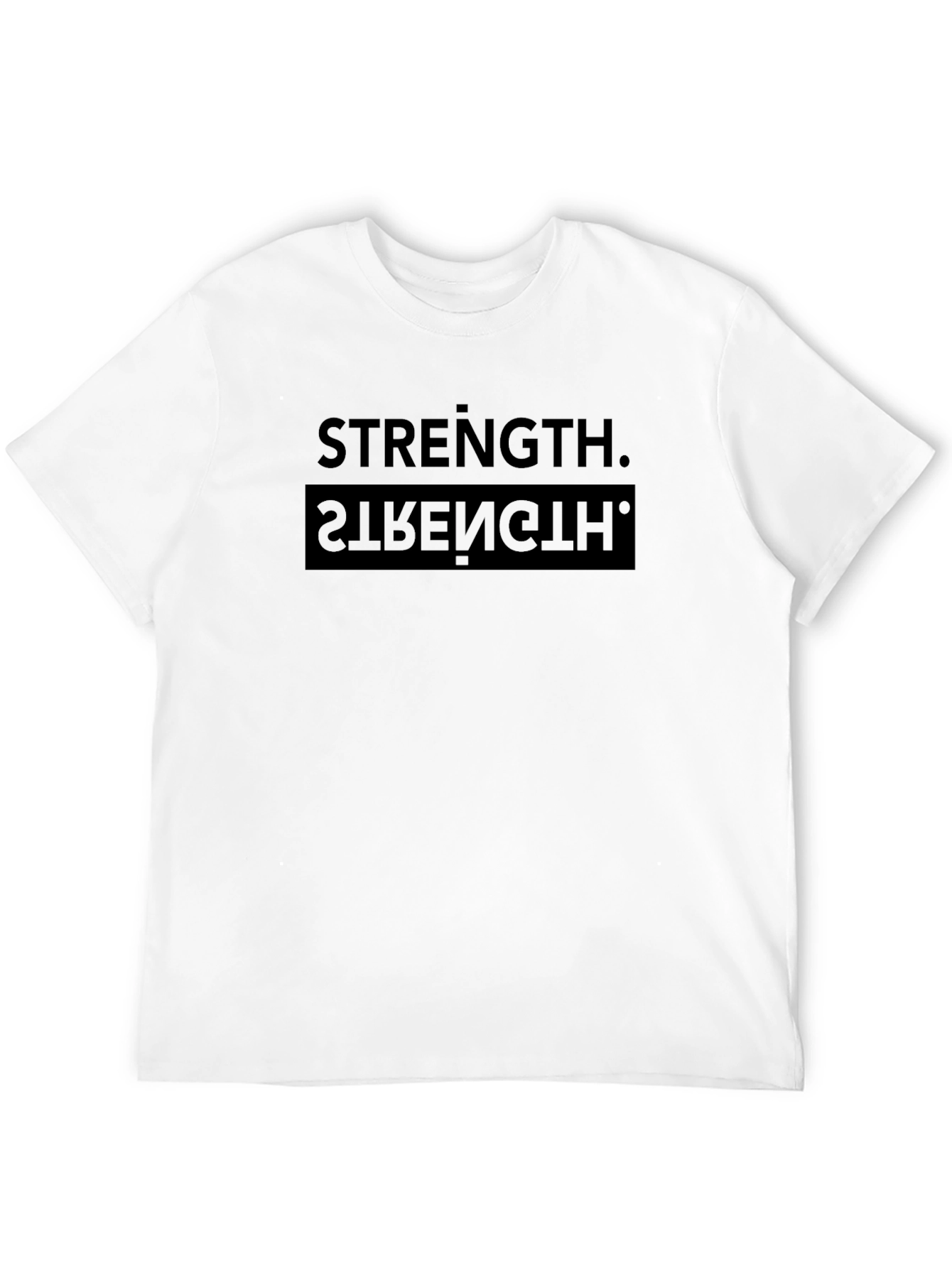 Strength Graphic Print T-Shirt
