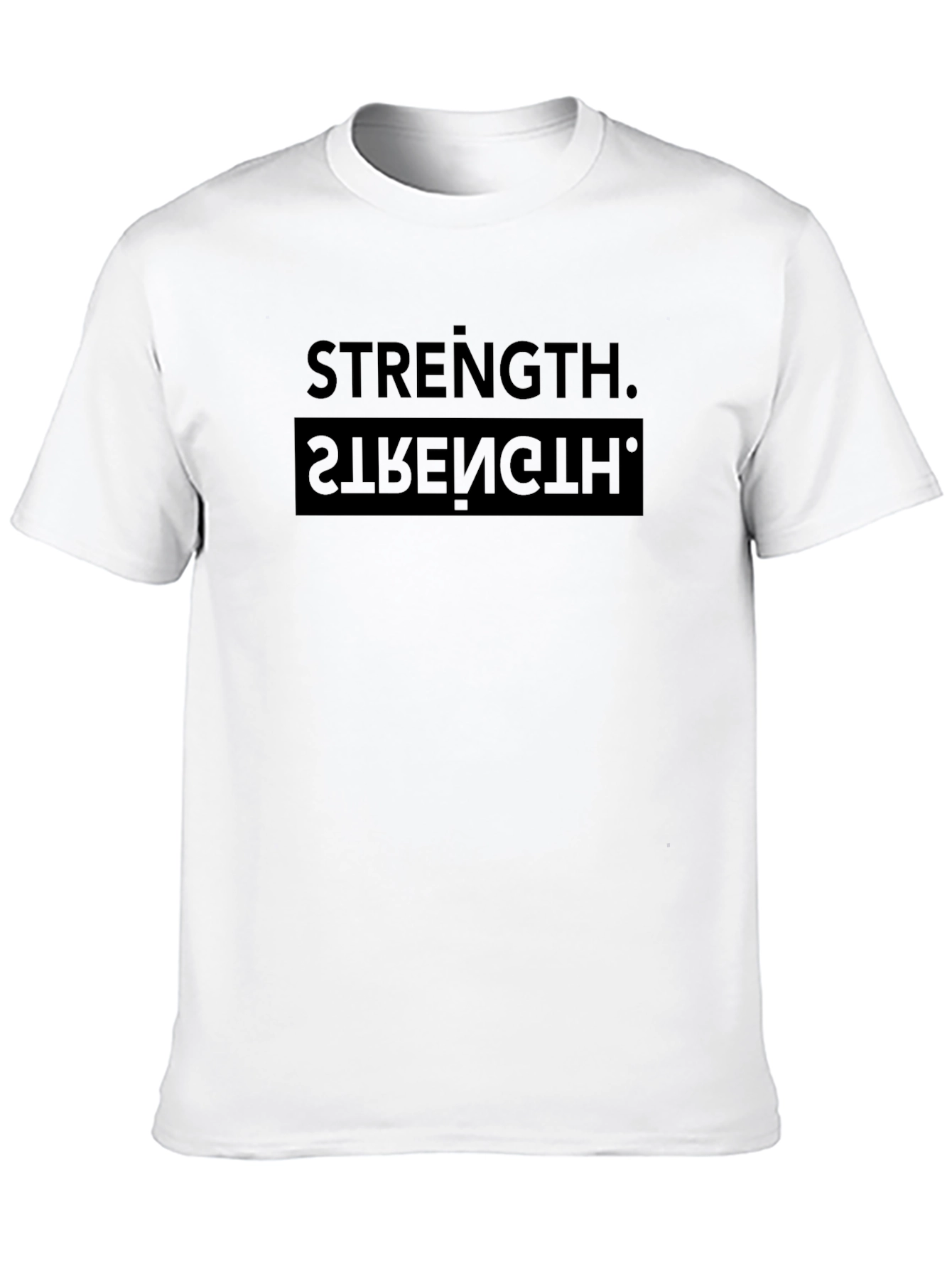 Strength Graphic Print T-Shirt