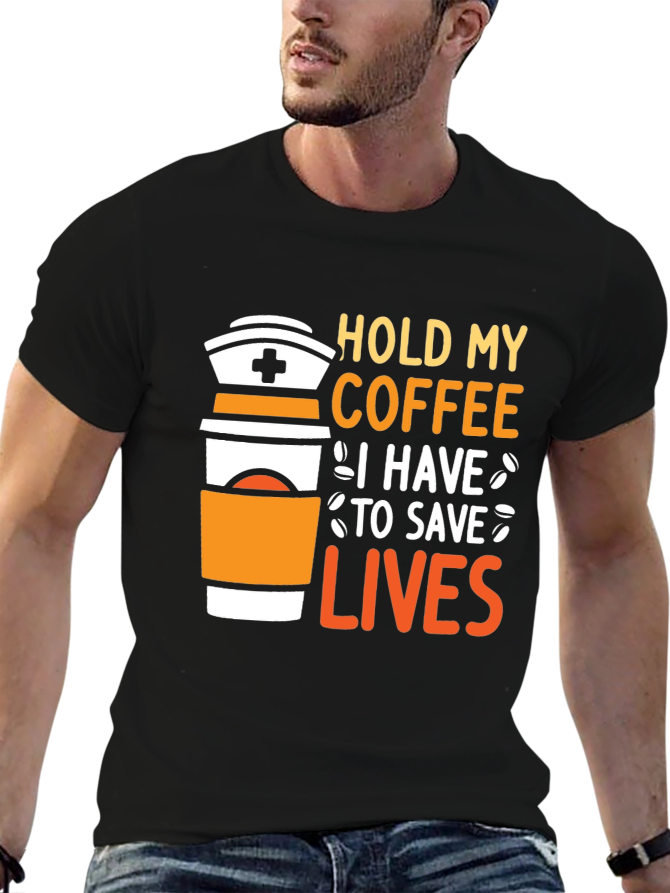 Nurse Coffee Save Lives T-Shirt