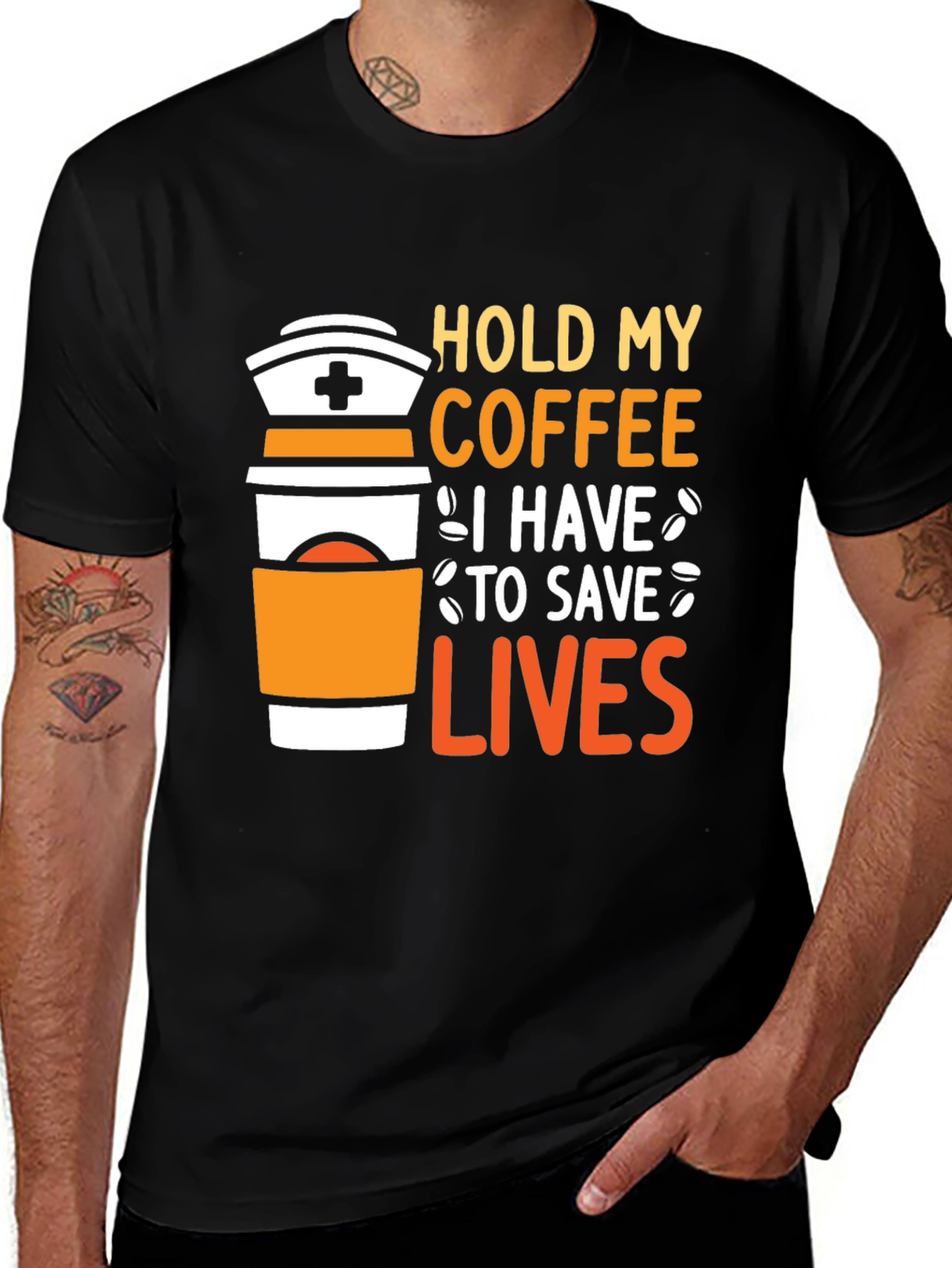 Nurse Coffee Save Lives T-Shirt