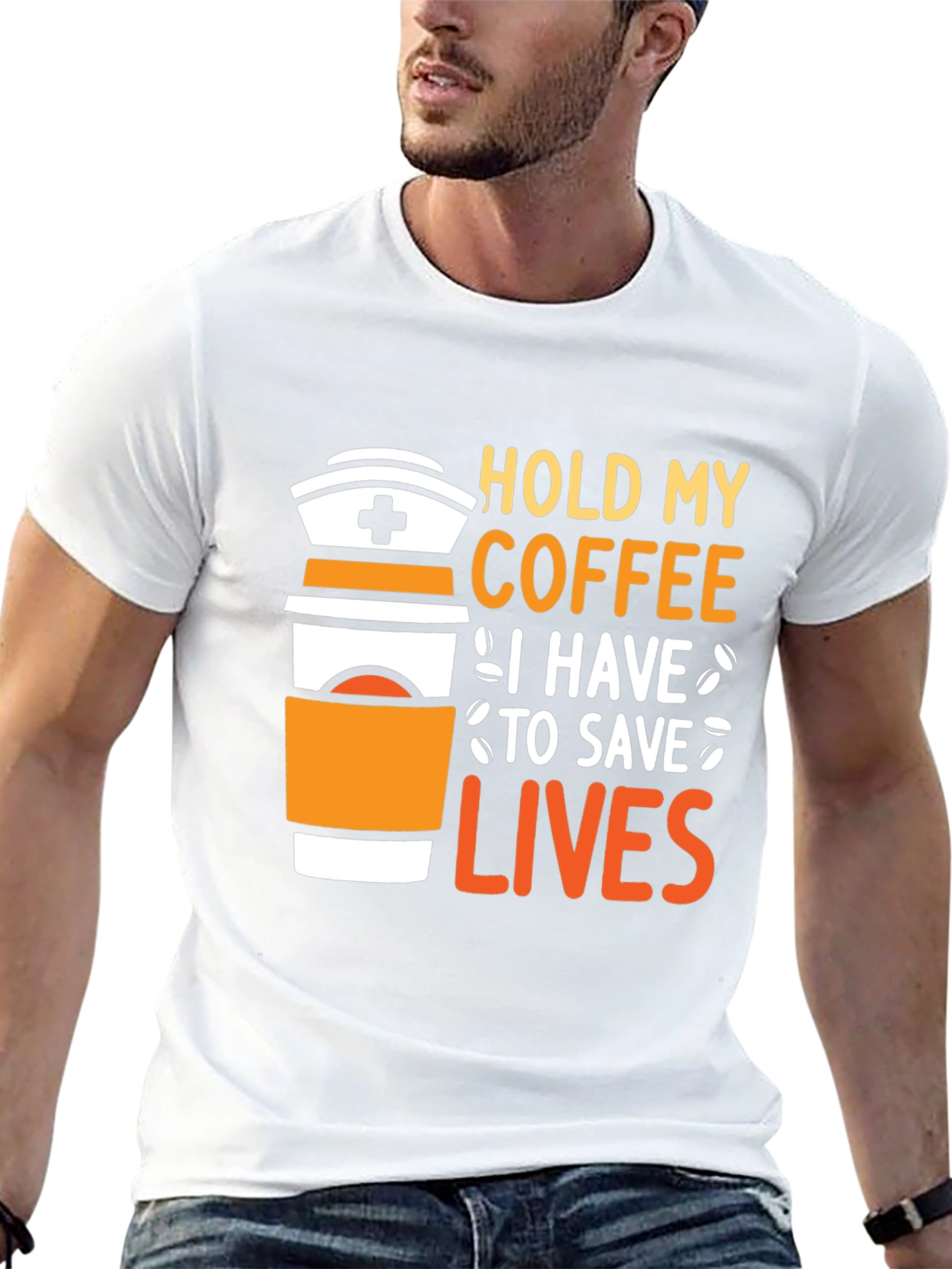 Nurse Coffee Save Lives T-Shirt
