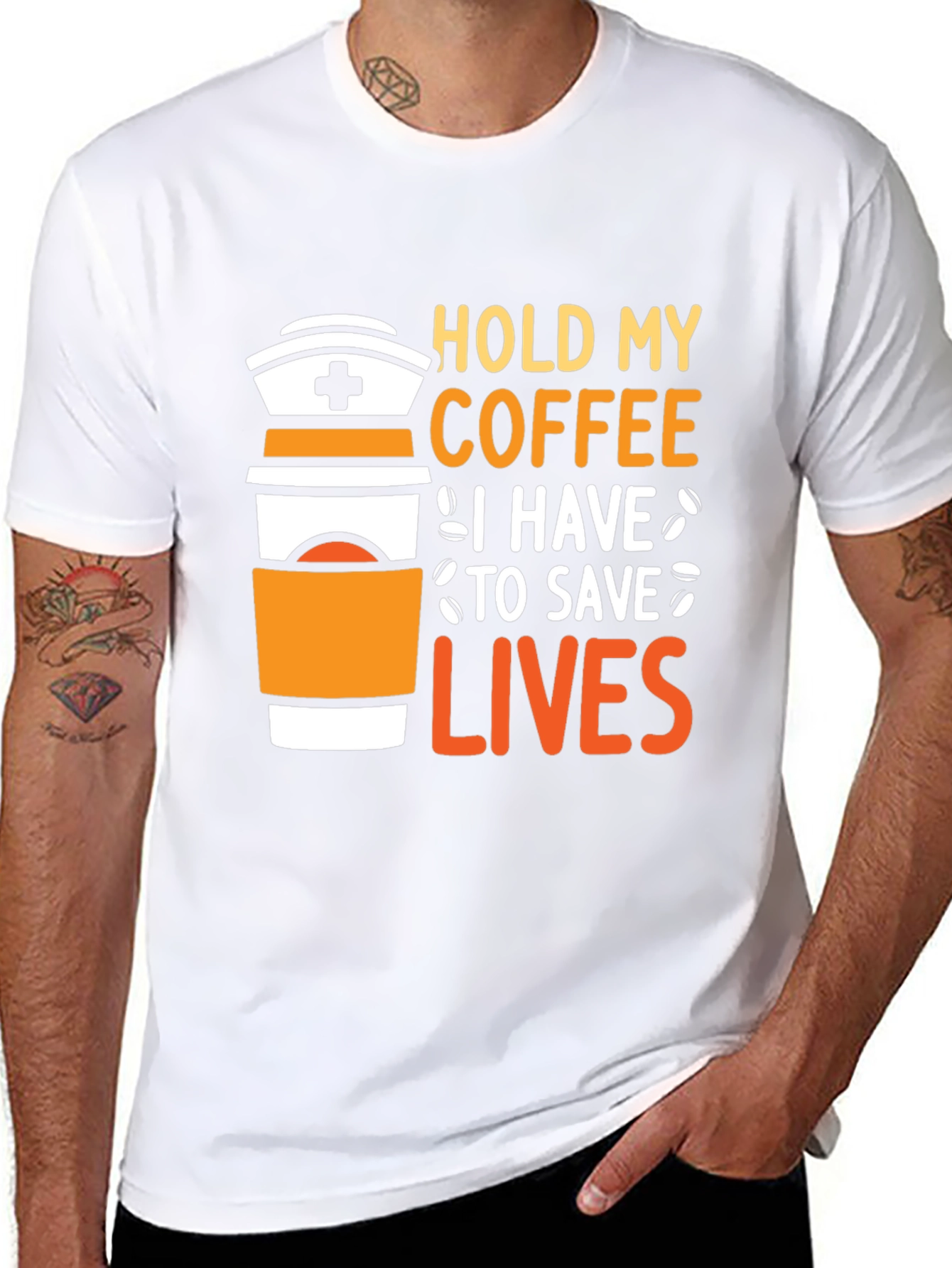 Nurse Coffee Save Lives T-Shirt